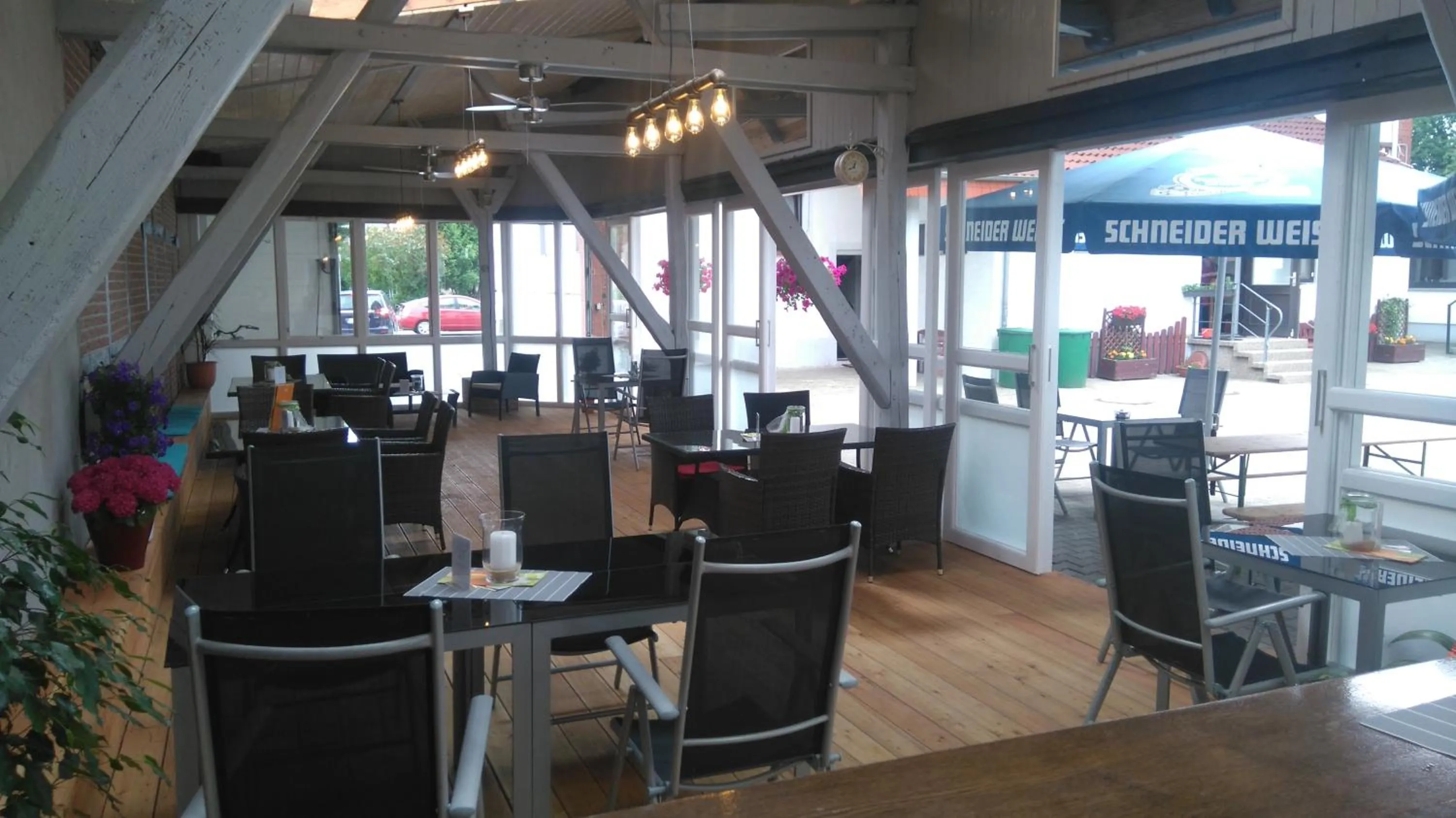 Garden in Bennetts Restaurant und Hotel