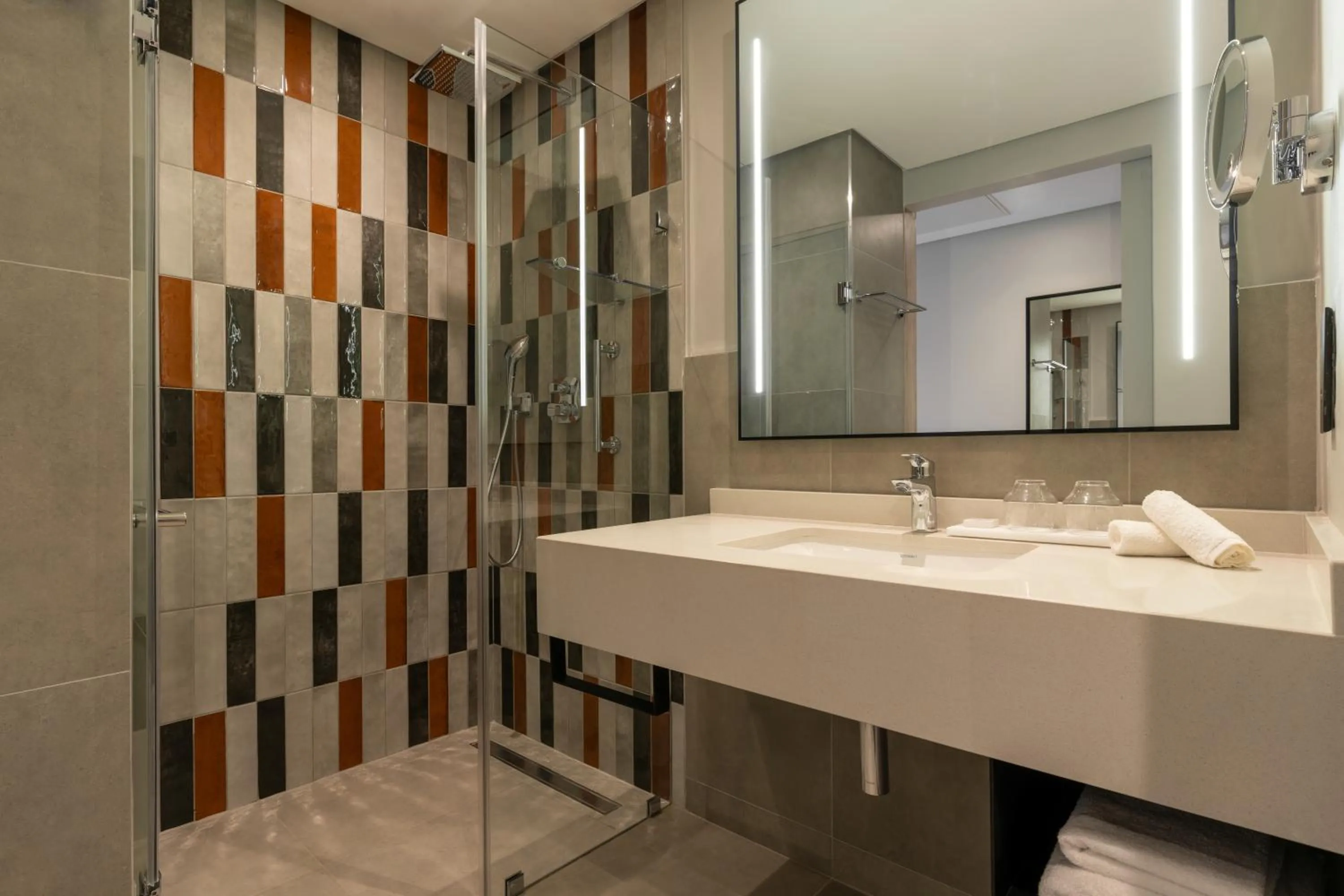 Shower in Radisson Safari Hotel Hoedspruit