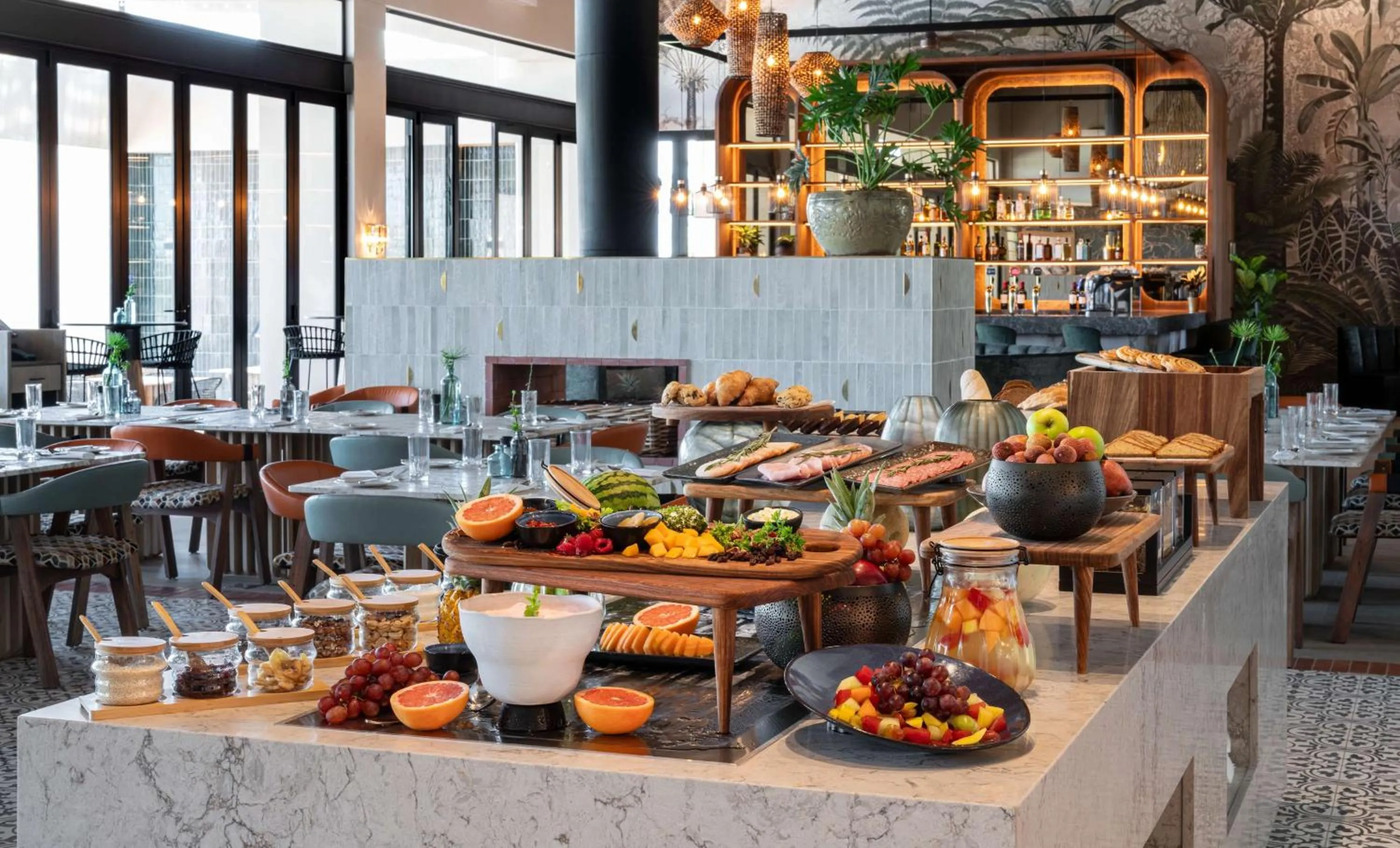 Breakfast in Radisson Safari Hotel Hoedspruit