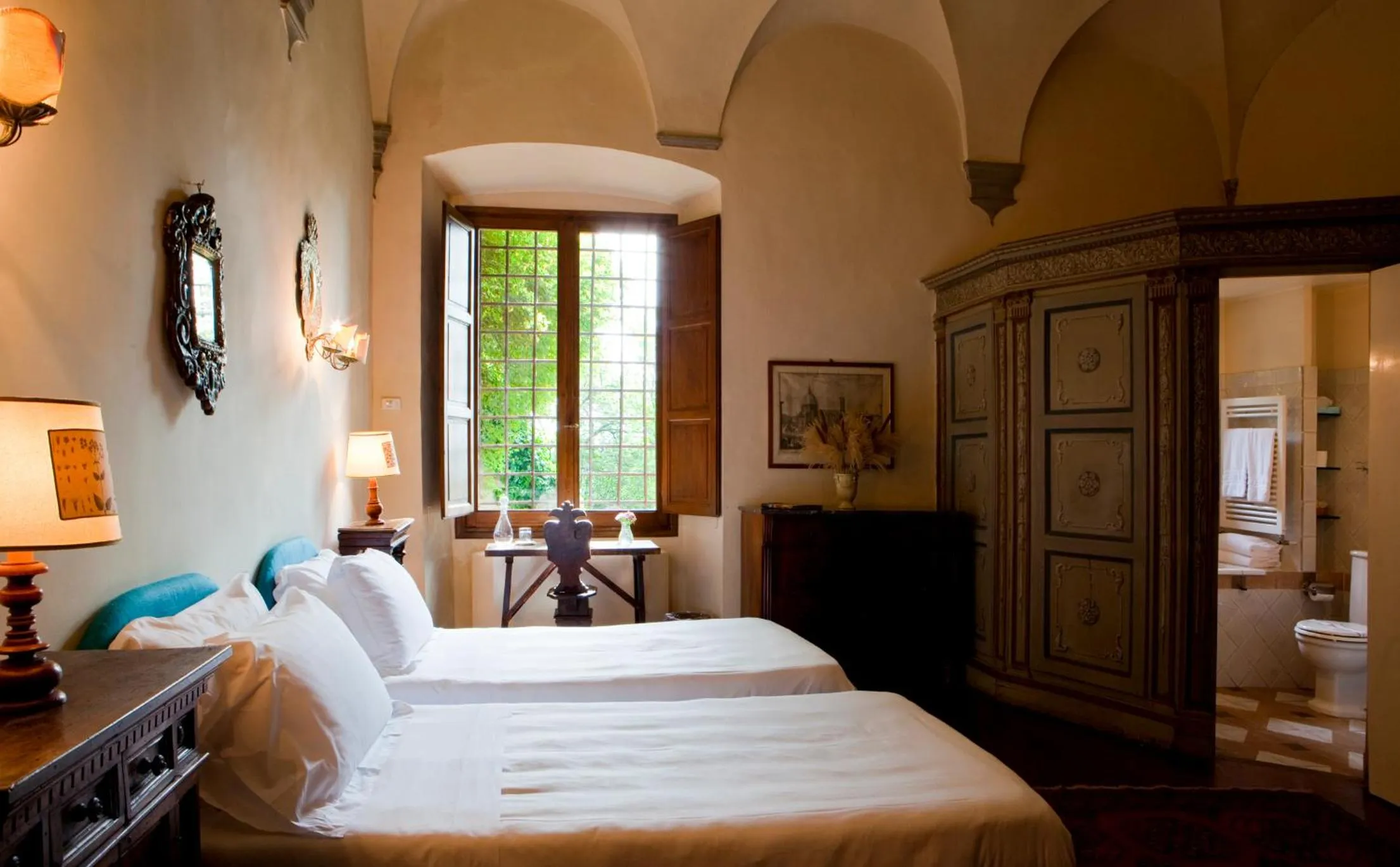 Bedroom, Bed in Hotel Torre di Bellosguardo