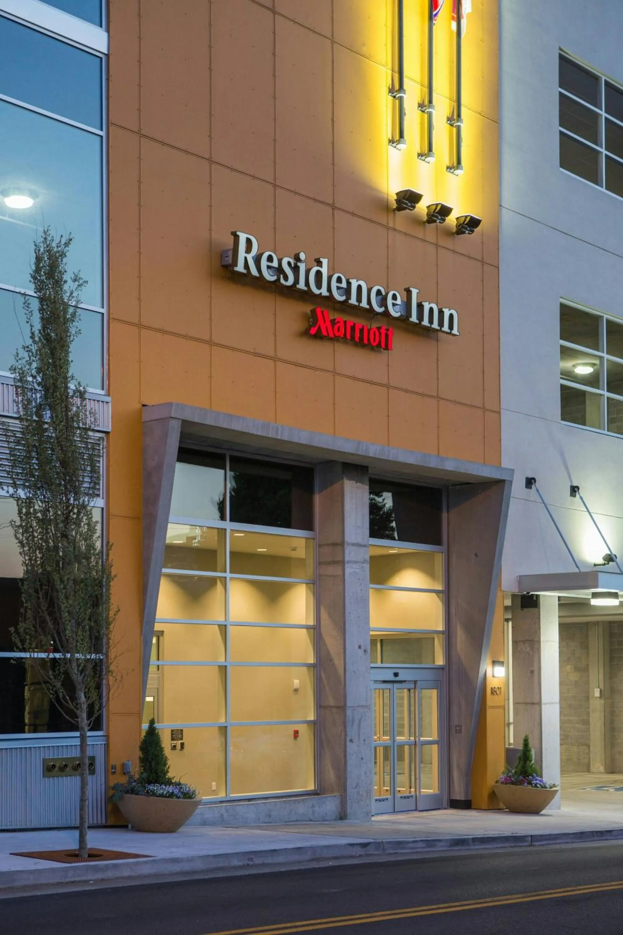 Property building in Residence Inn by Marriott Nashville Vanderbilt/West End