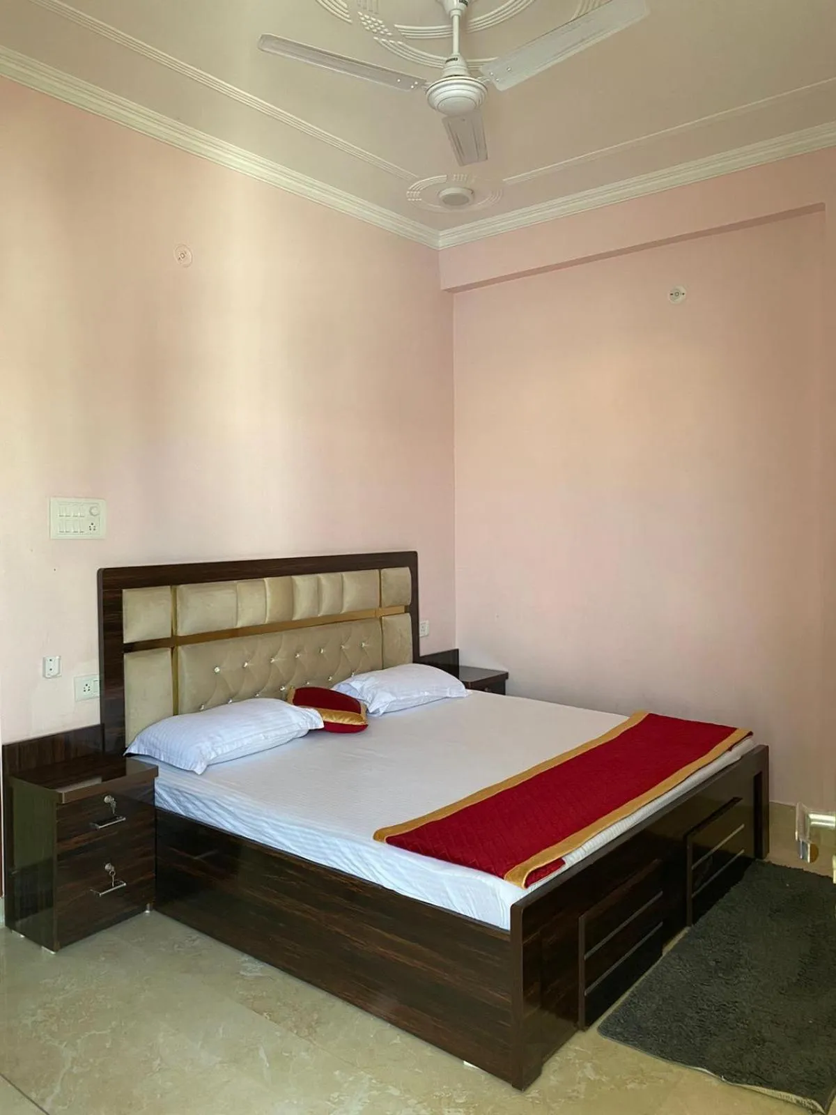 View (from property/room), Bed in Shri Ram Paying Guest House Premium Rooms