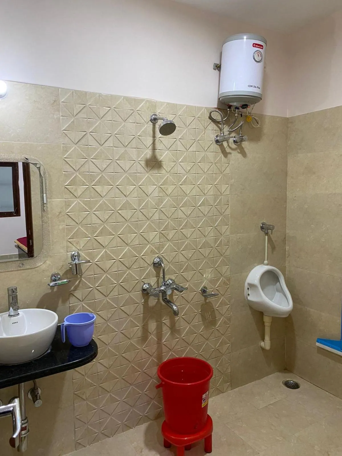 Bathroom in Shri Ram Paying Guest House Premium Rooms