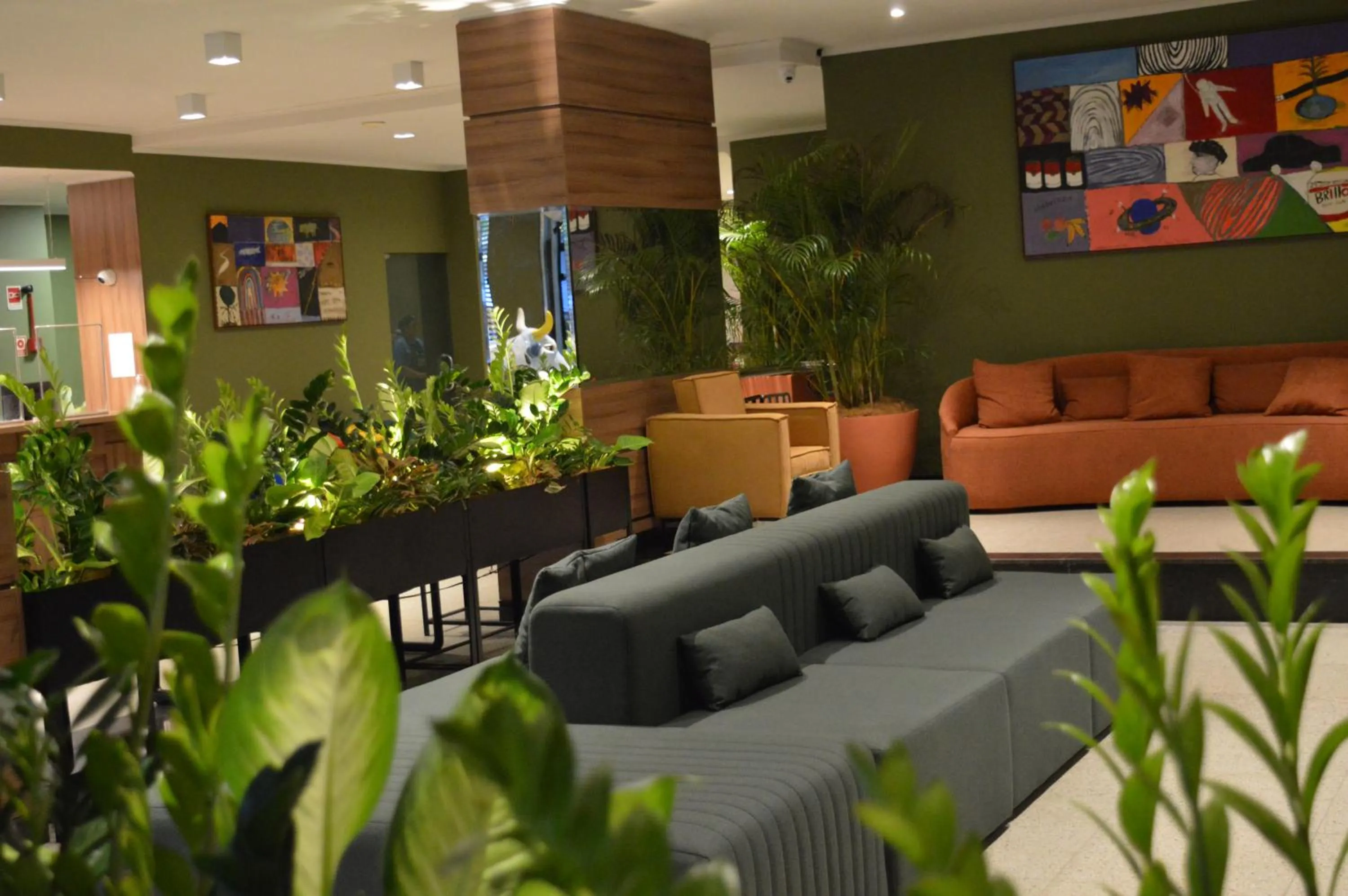 Lobby or reception in Belém Soft Hotel