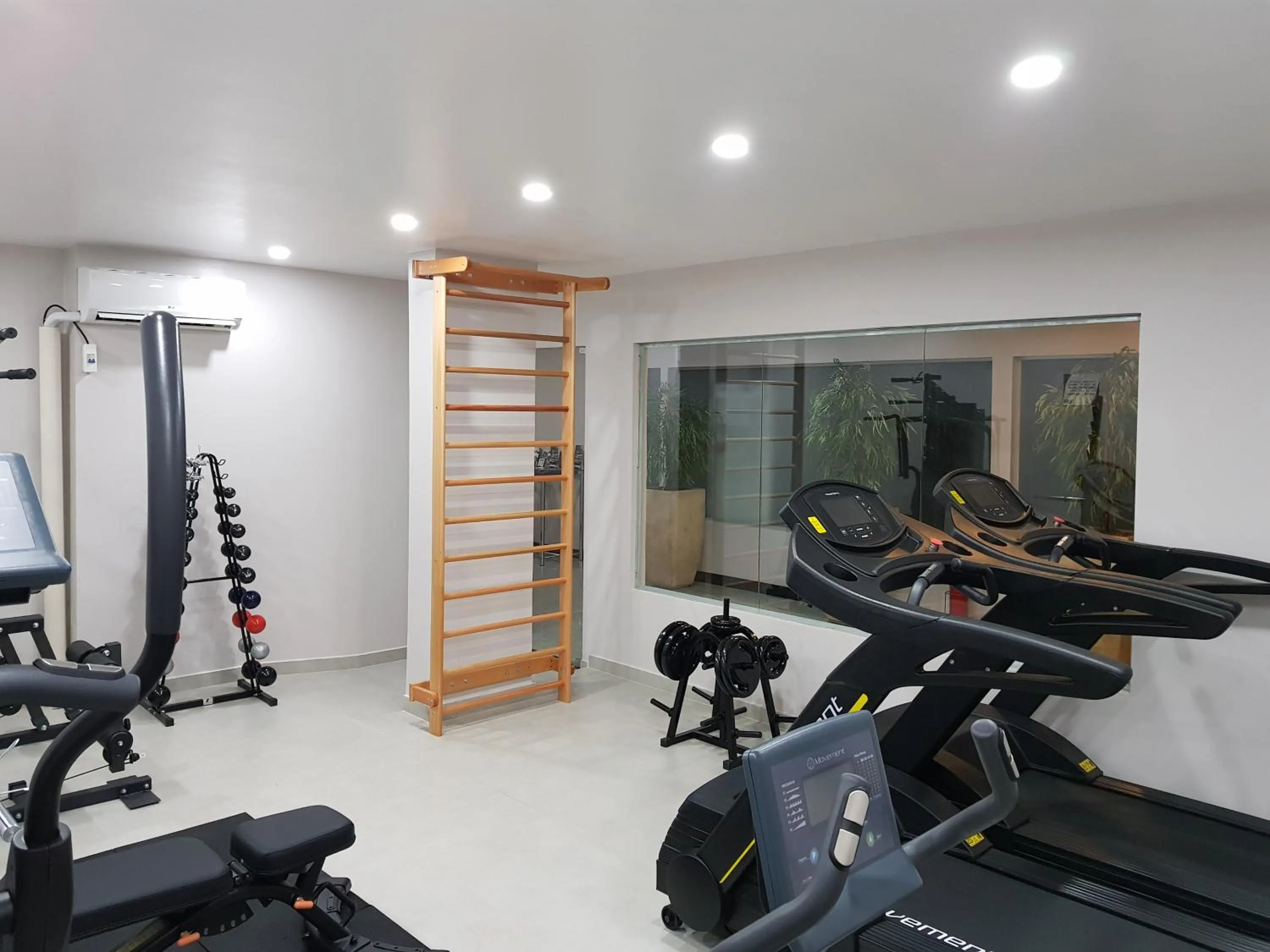Fitness centre/facilities in Belém Soft Hotel