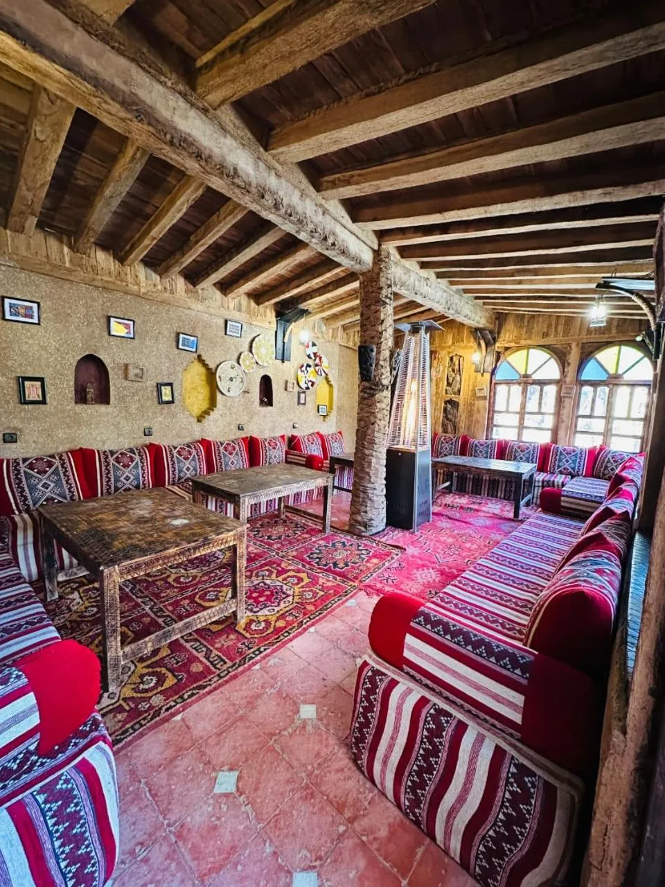 Bed in Riad Soleil du Monde