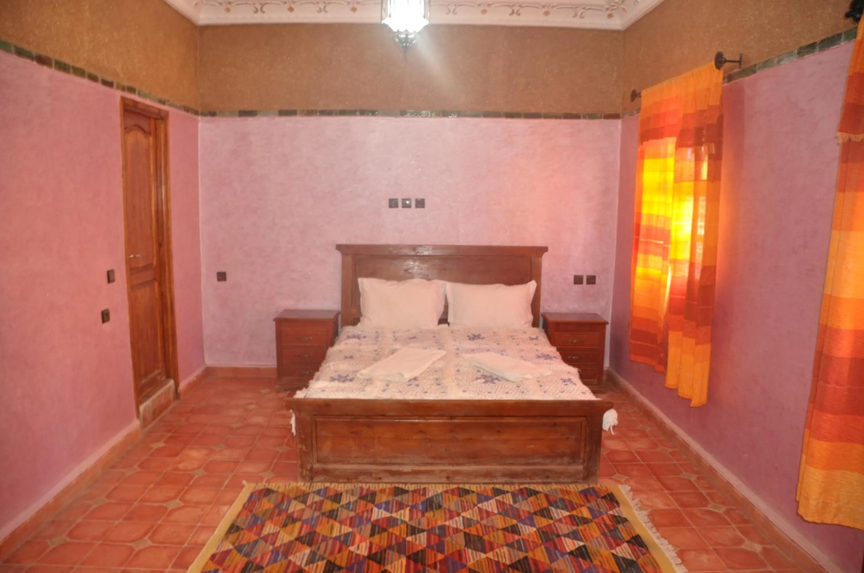 Bedroom, Bed in Riad Soleil du Monde