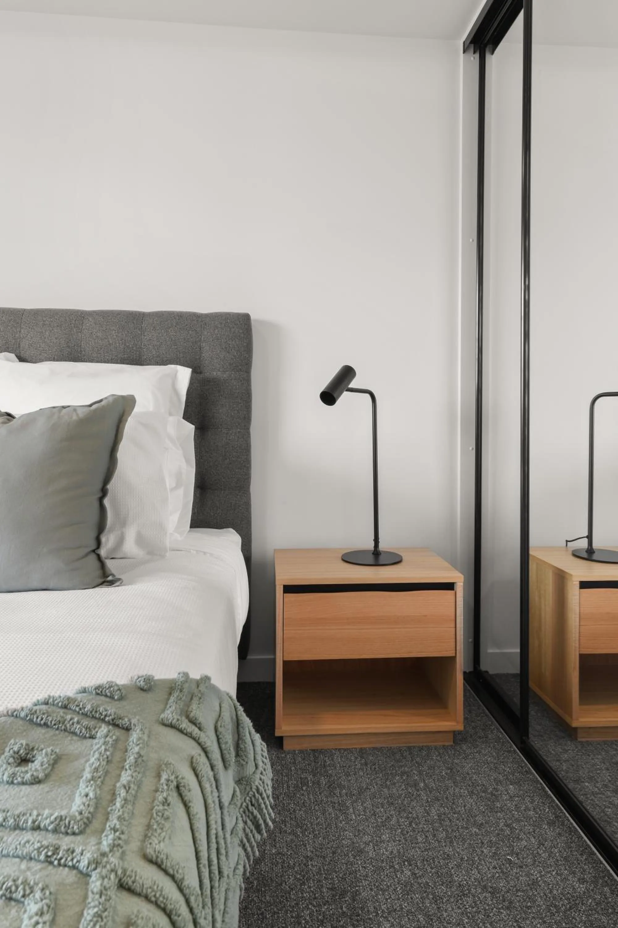 Bed in Rambla at Solarino House