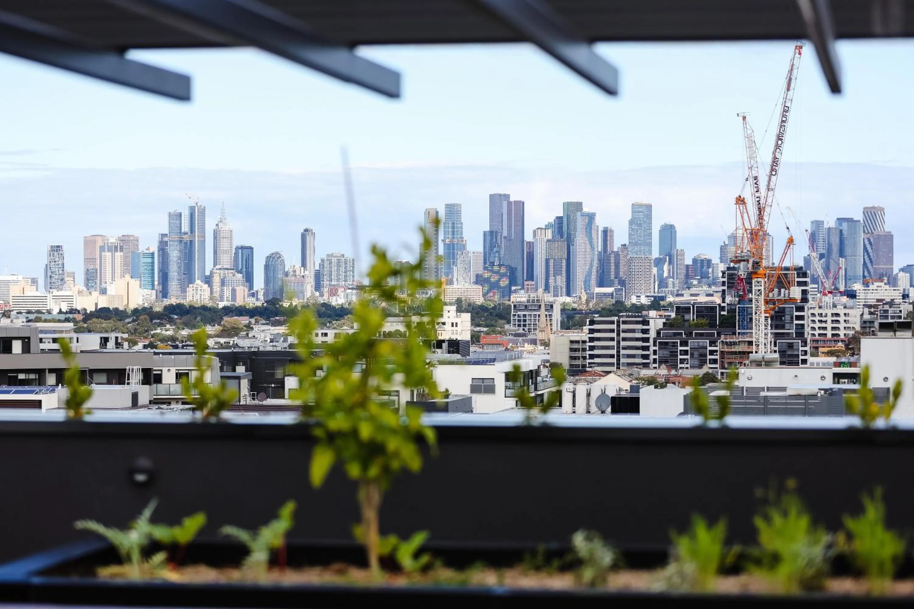 City view in Rambla at Solarino House