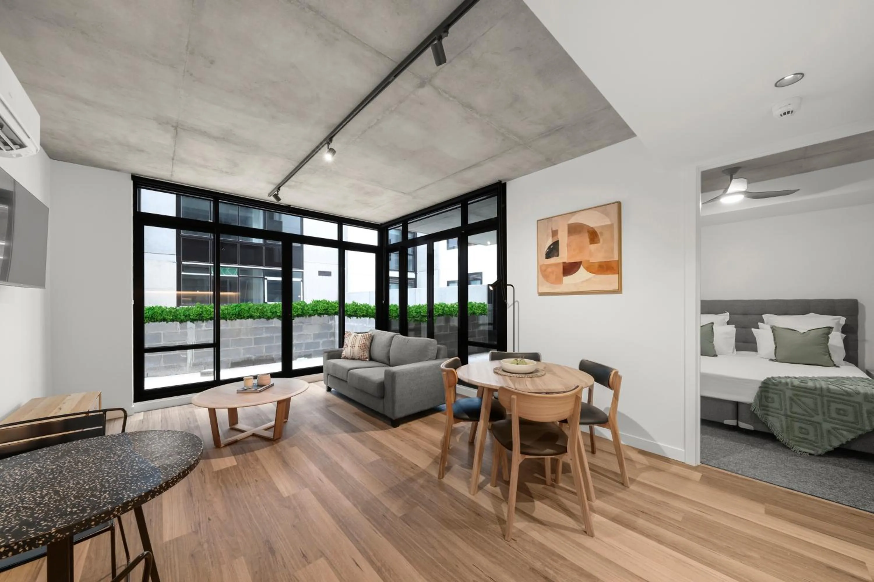 Photo of the whole room, Bed in Rambla at Solarino House