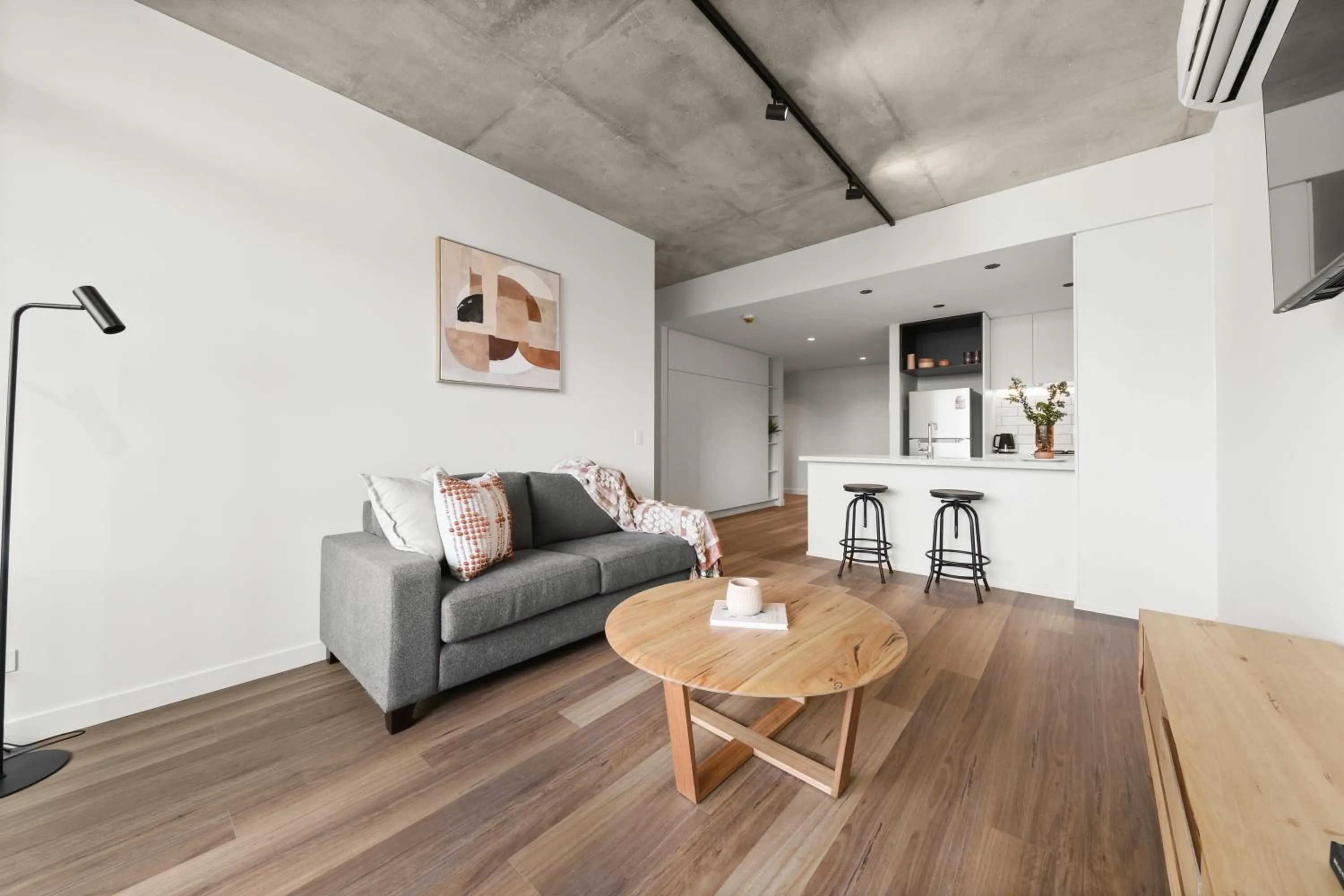 Living room in Rambla at Solarino House