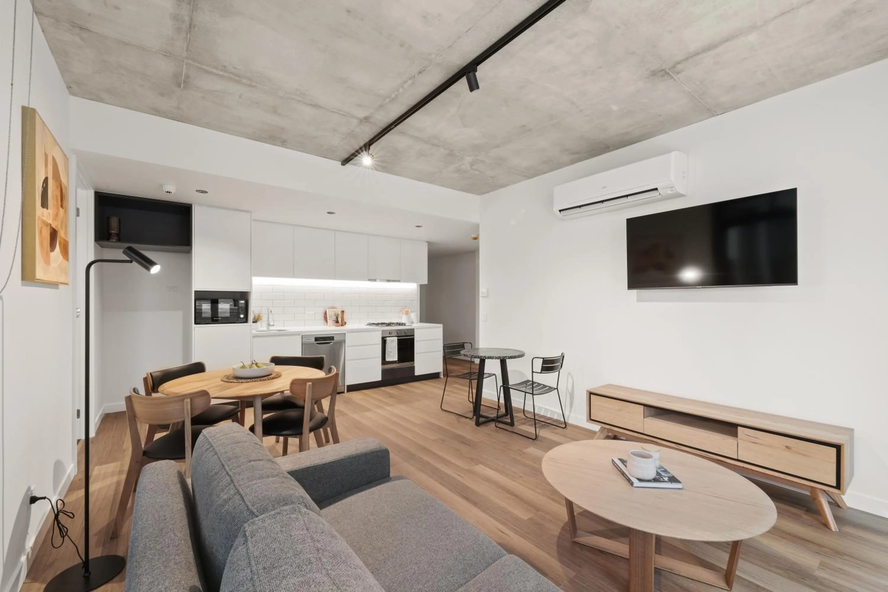 Living room in Rambla at Solarino House