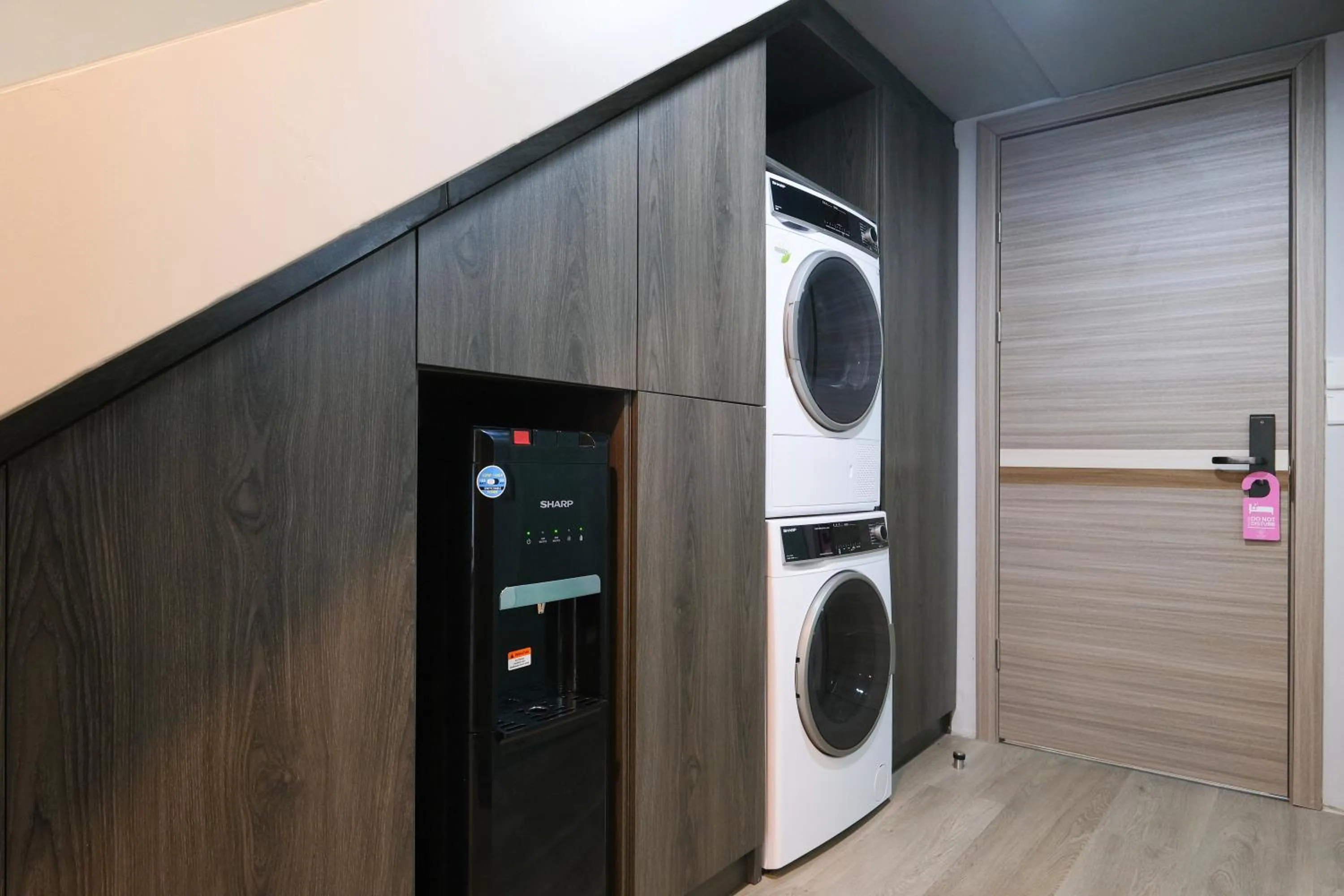 washing machine in Aster Apartment Bali