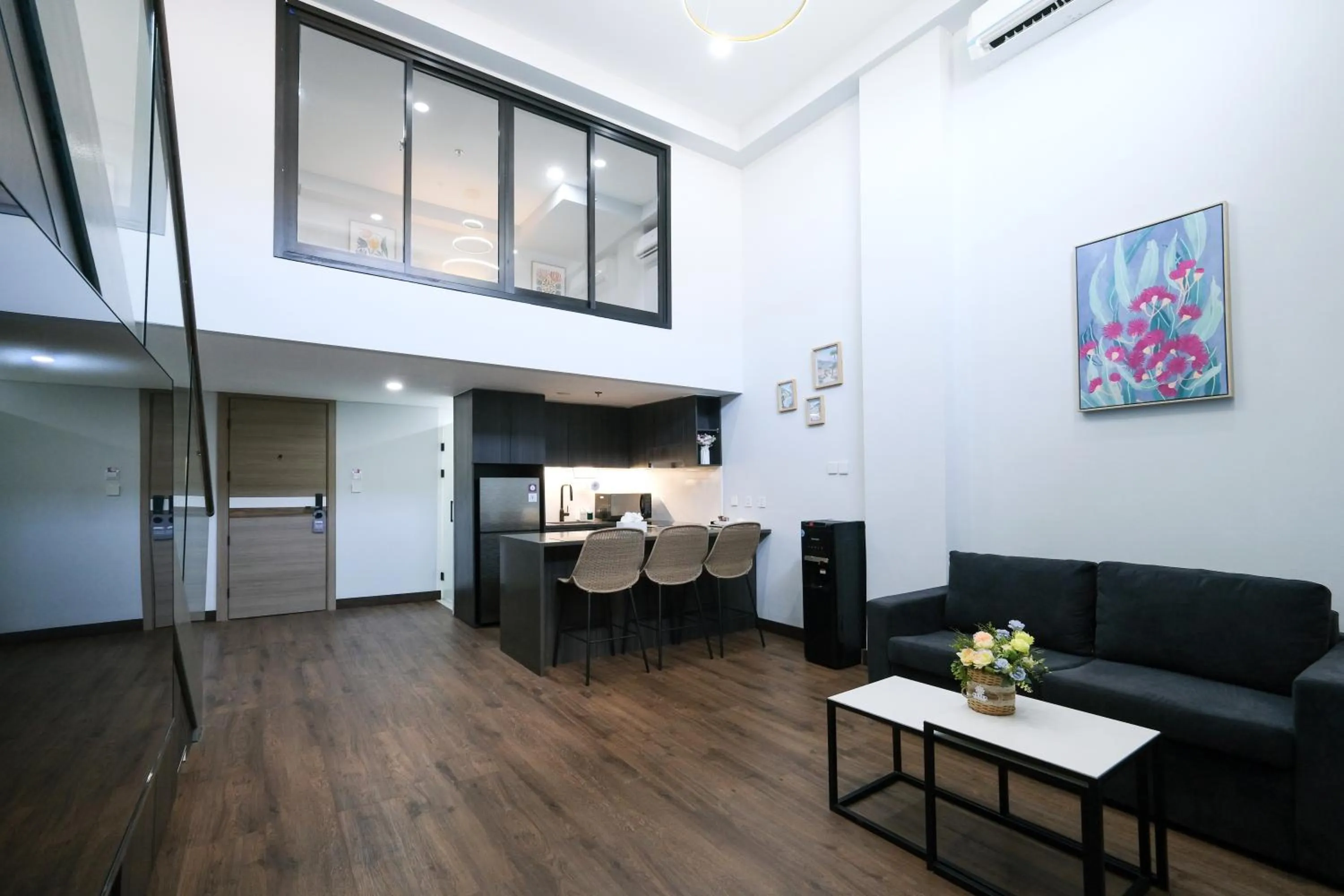 Living room in Aster Apartment Bali