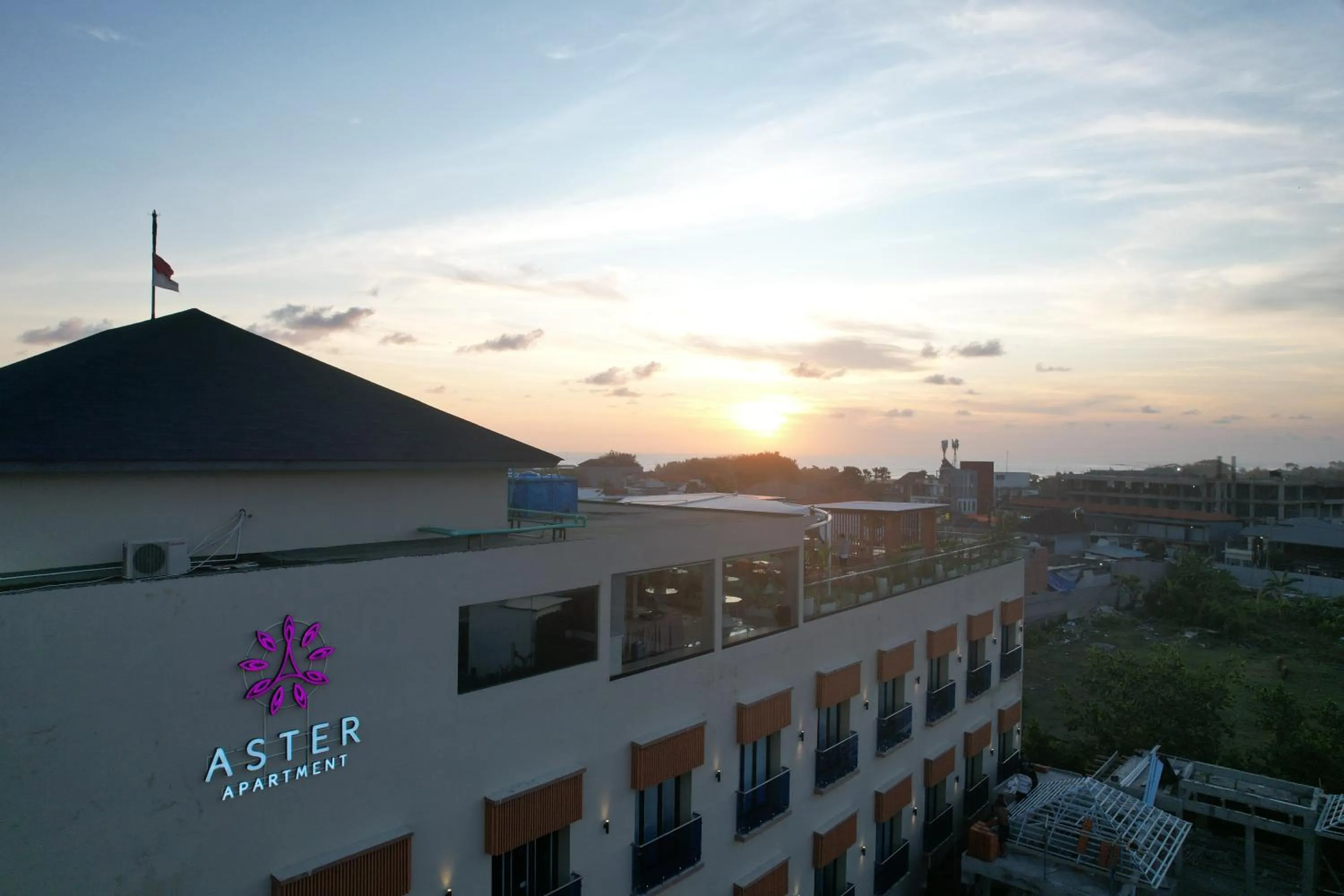 Property building in Aster Apartment Bali