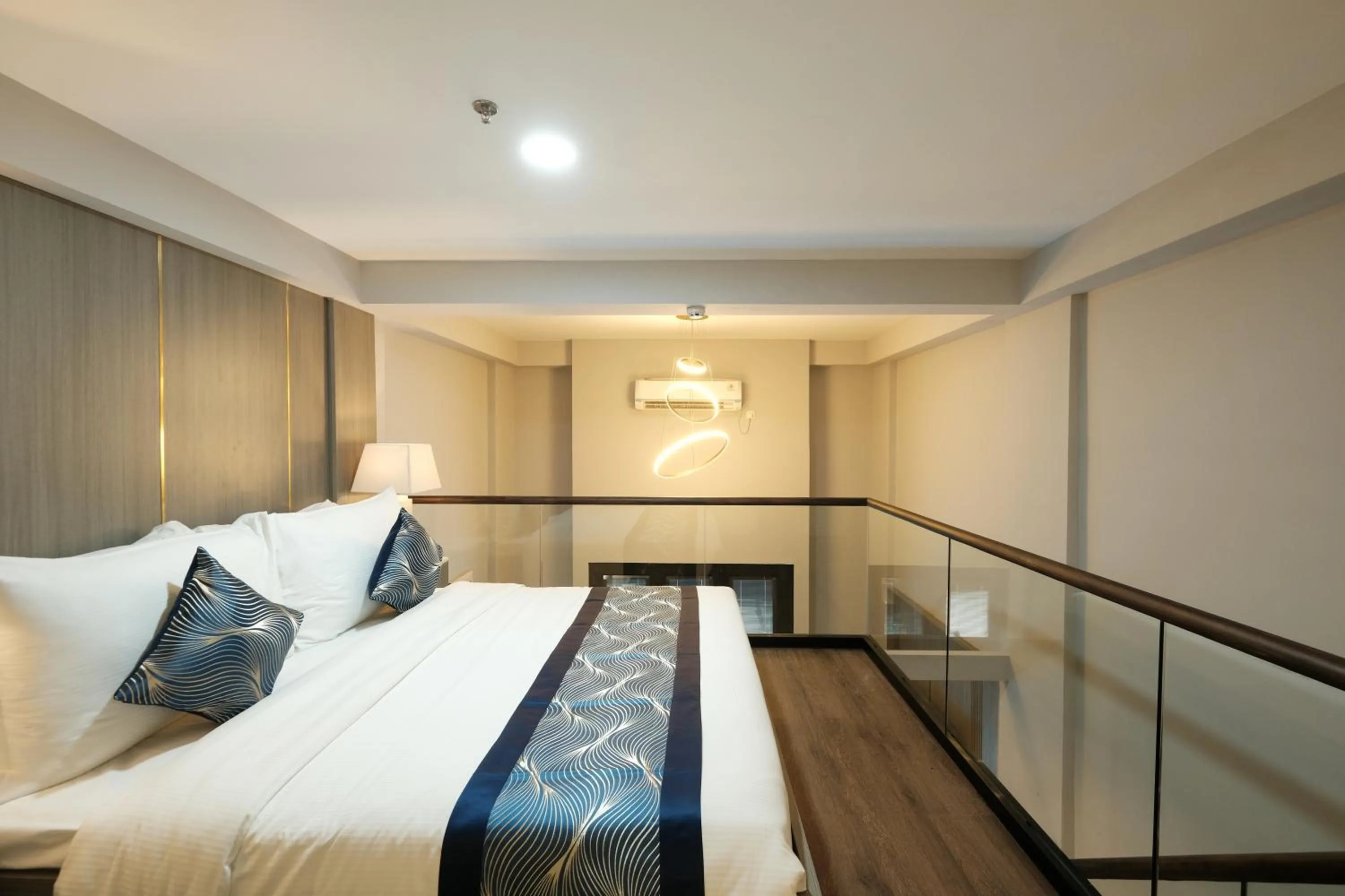Bedroom, Bed in Aster Apartment Bali
