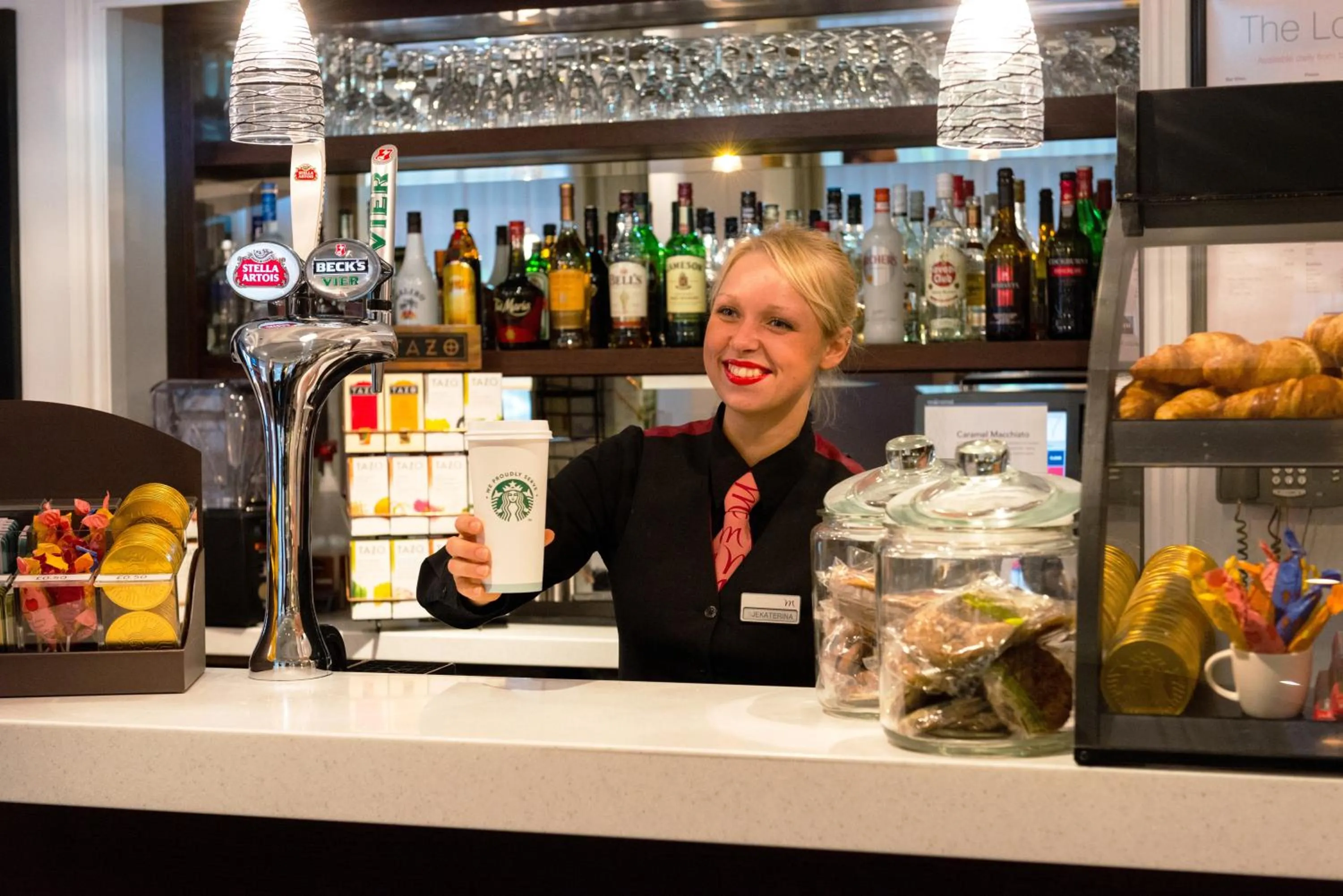 Staff in Mercure London Kensington Hotel