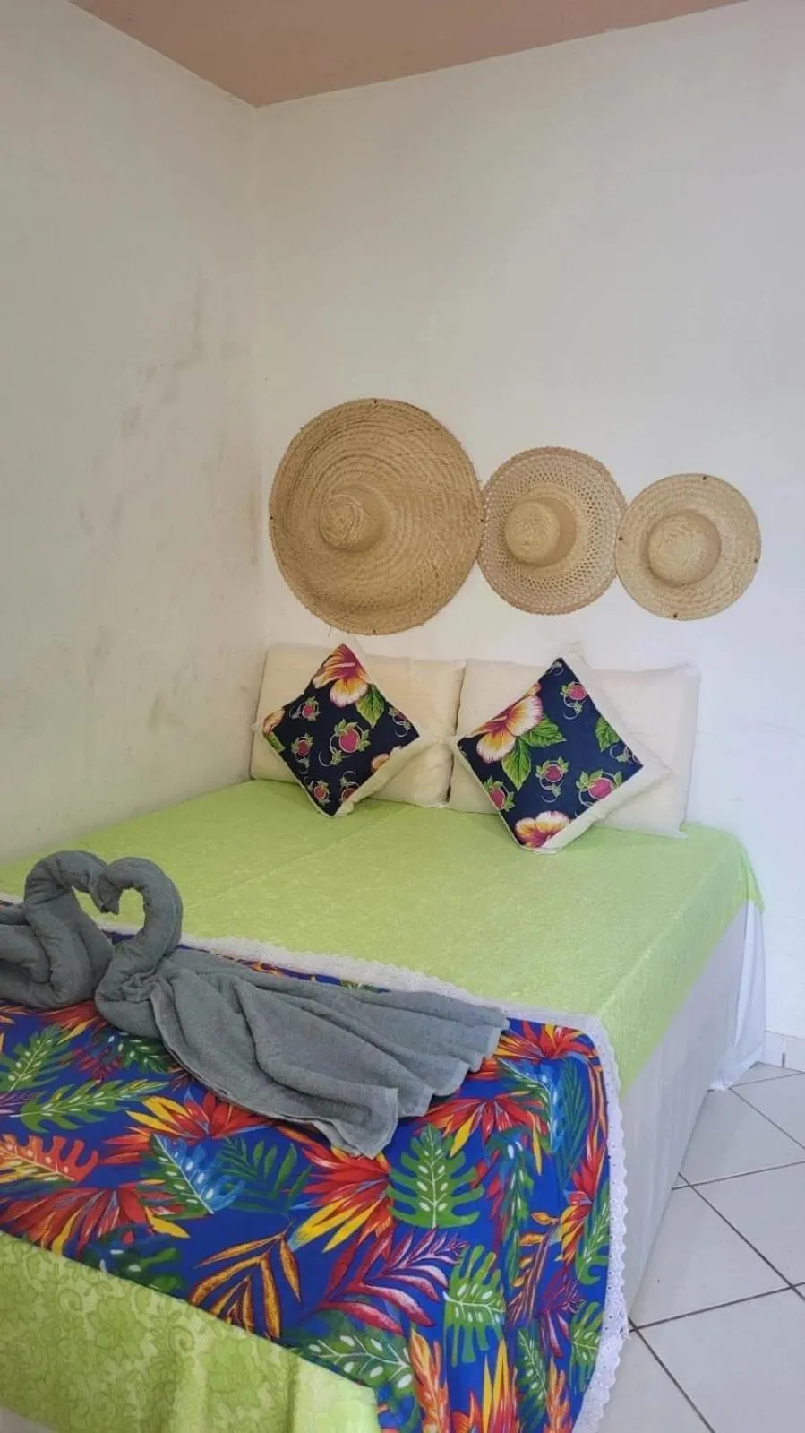 Bed in Pousada Praia do Francês