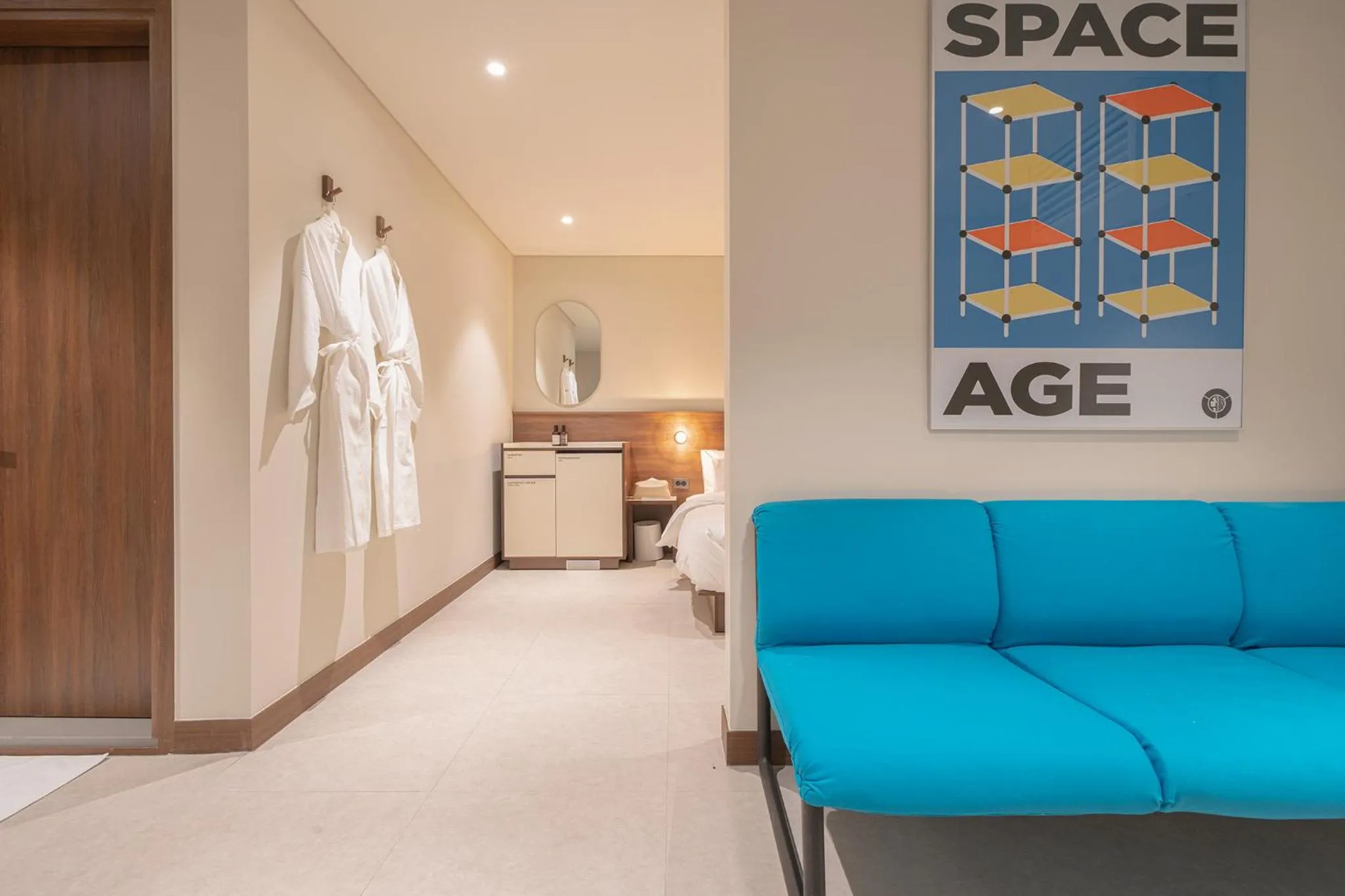 Bed in TimeTerminal Hotel Daejeon 1st by Aank