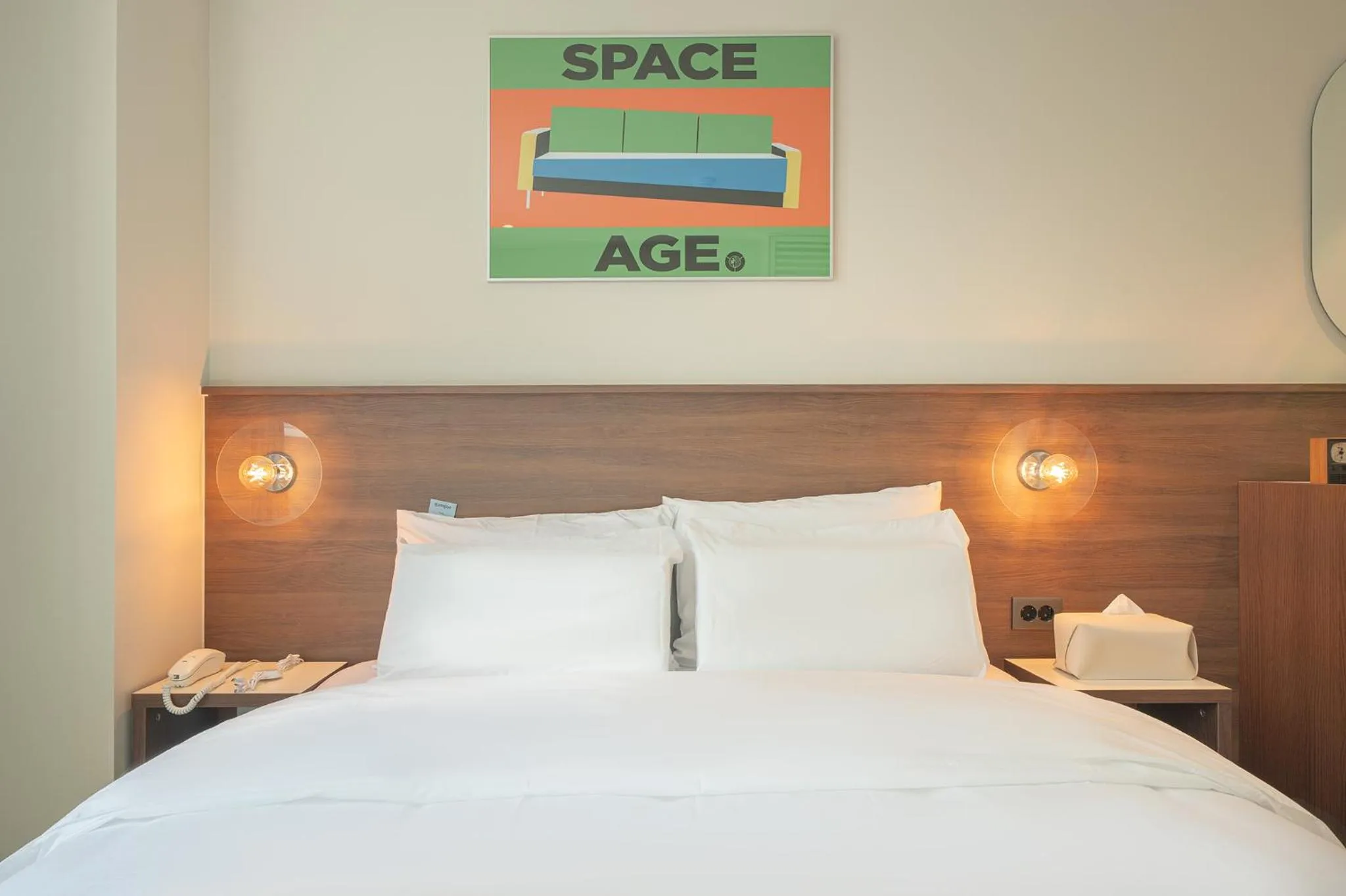 Bed in TimeTerminal Hotel Daejeon 1st by Aank