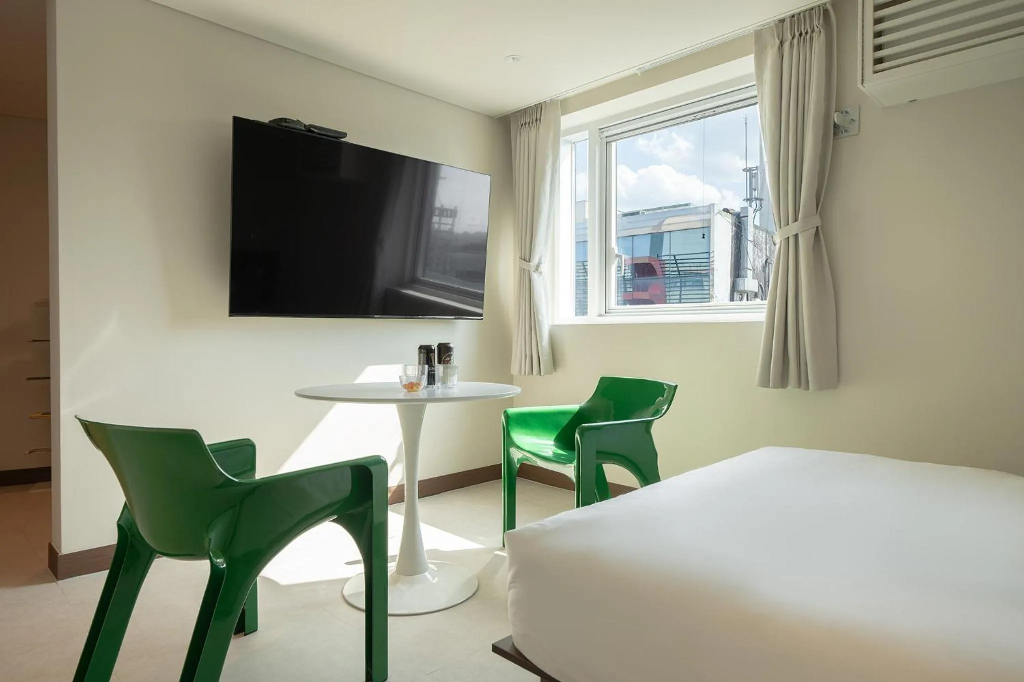 Bed in TimeTerminal Hotel Daejeon 1st by Aank