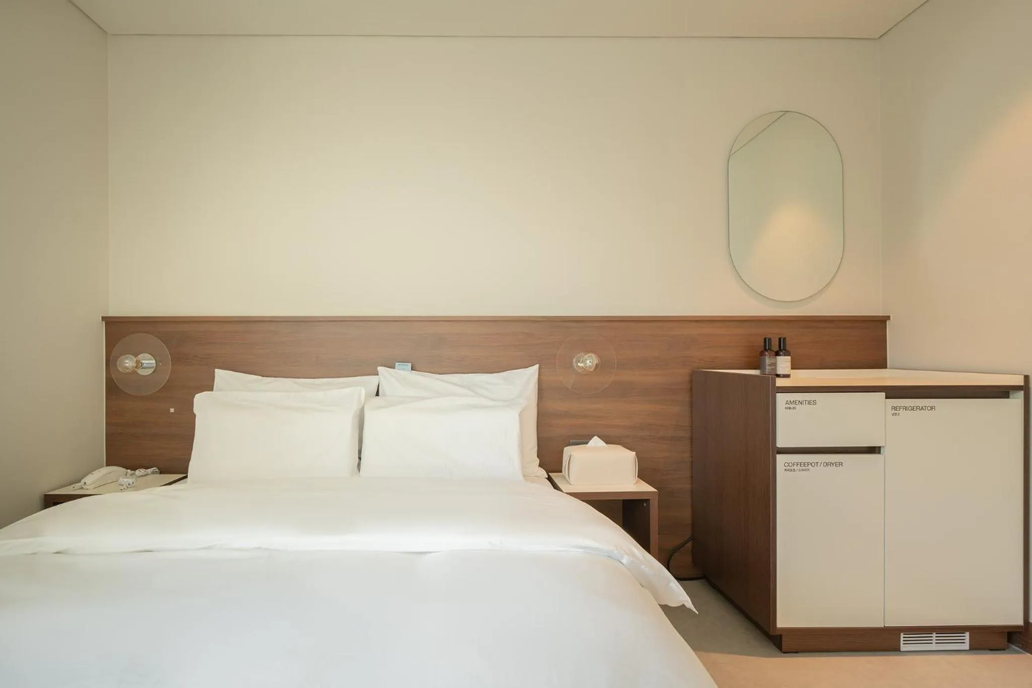 Bed in TimeTerminal Hotel Daejeon 1st by Aank