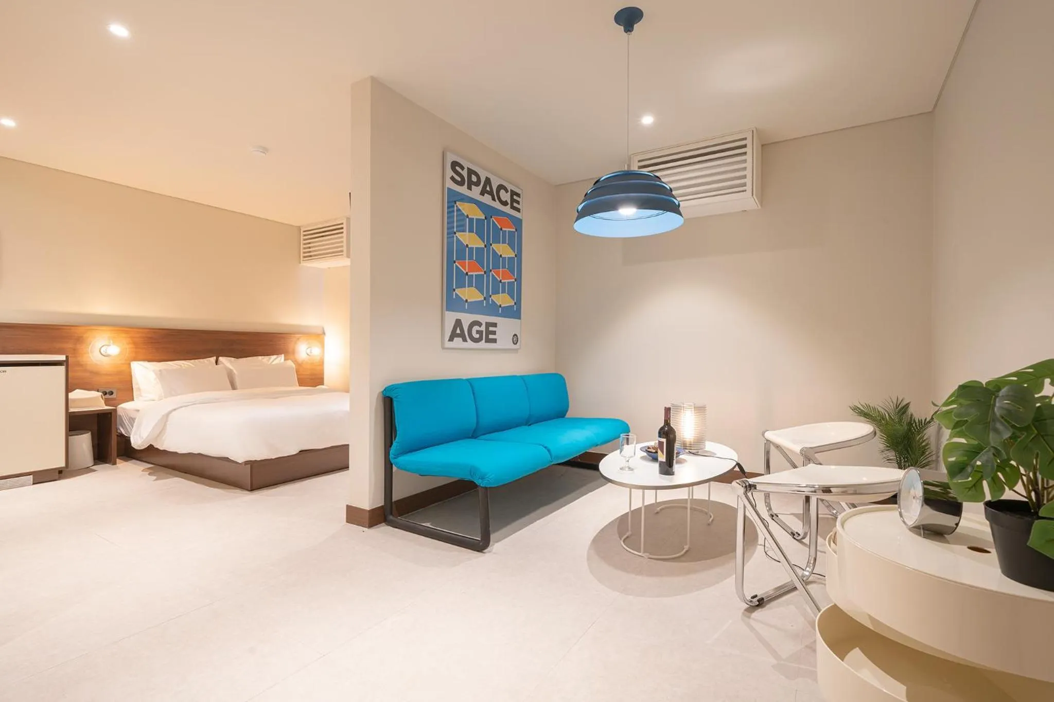 Bed in TimeTerminal Hotel Daejeon 1st by Aank