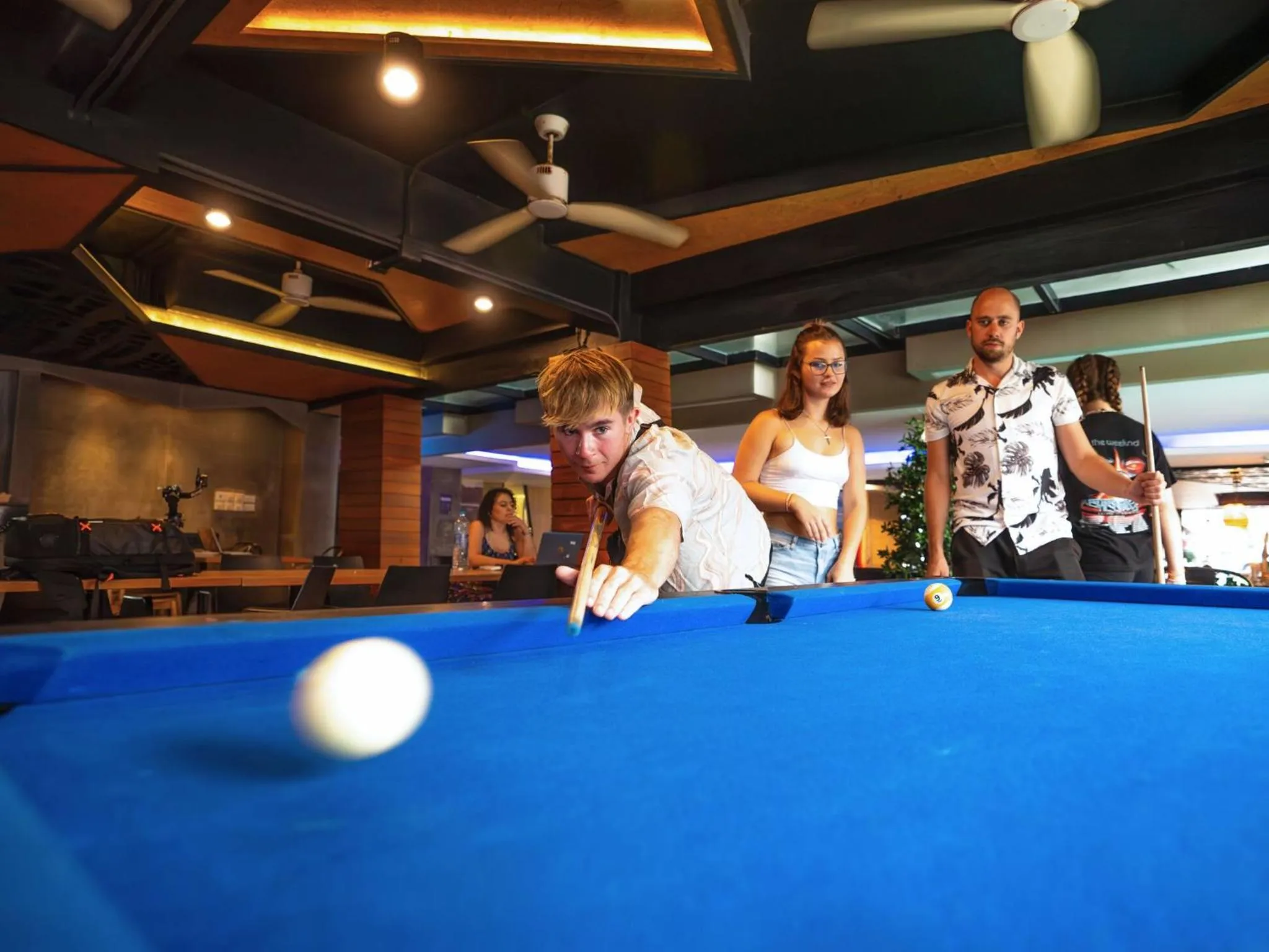 Billiard in Mad Monkey Phuket