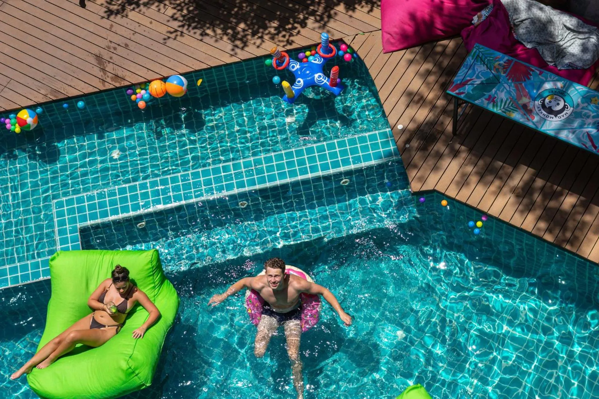 Swimming pool in Mad Monkey Phuket