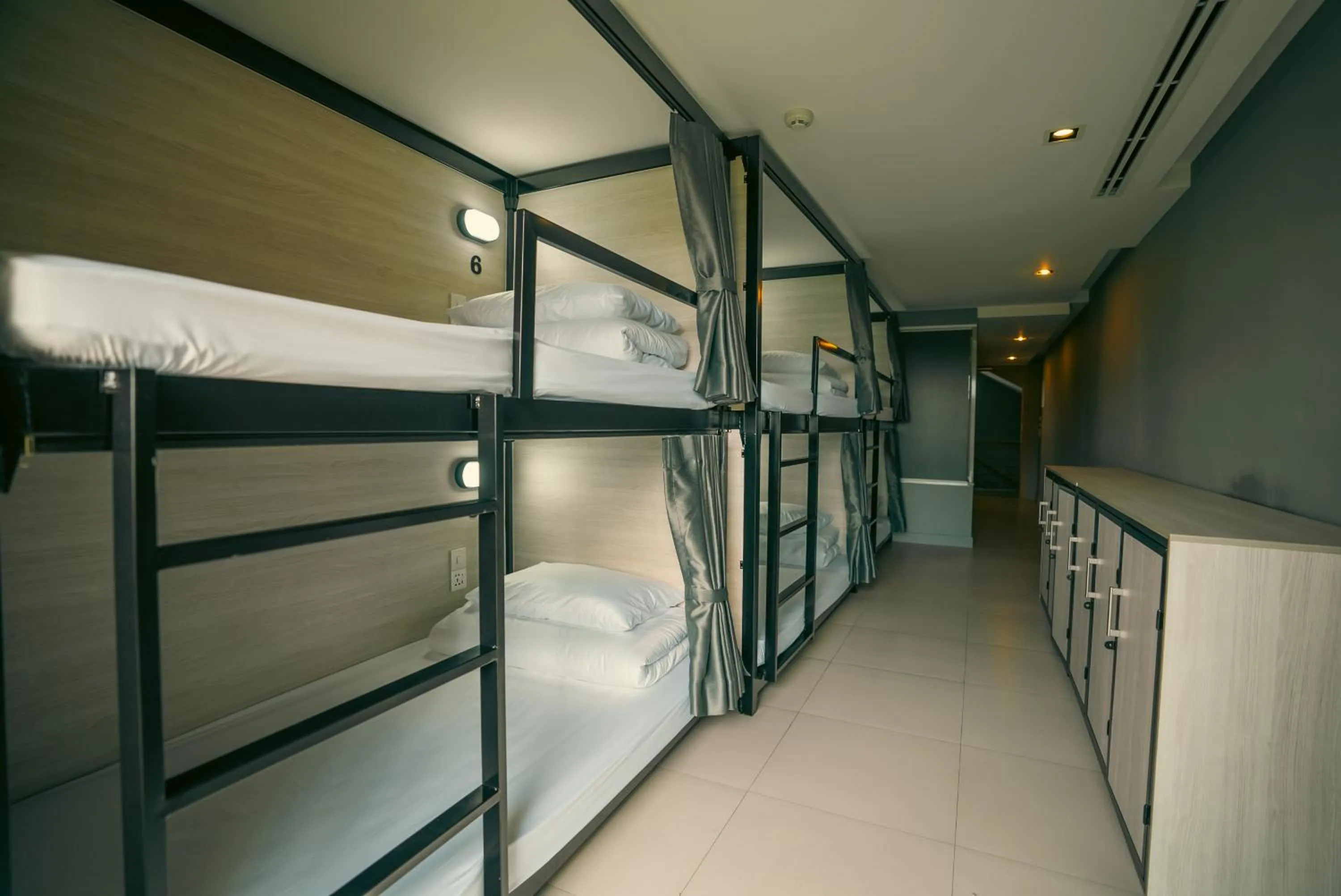 Bed in Mad Monkey Phuket