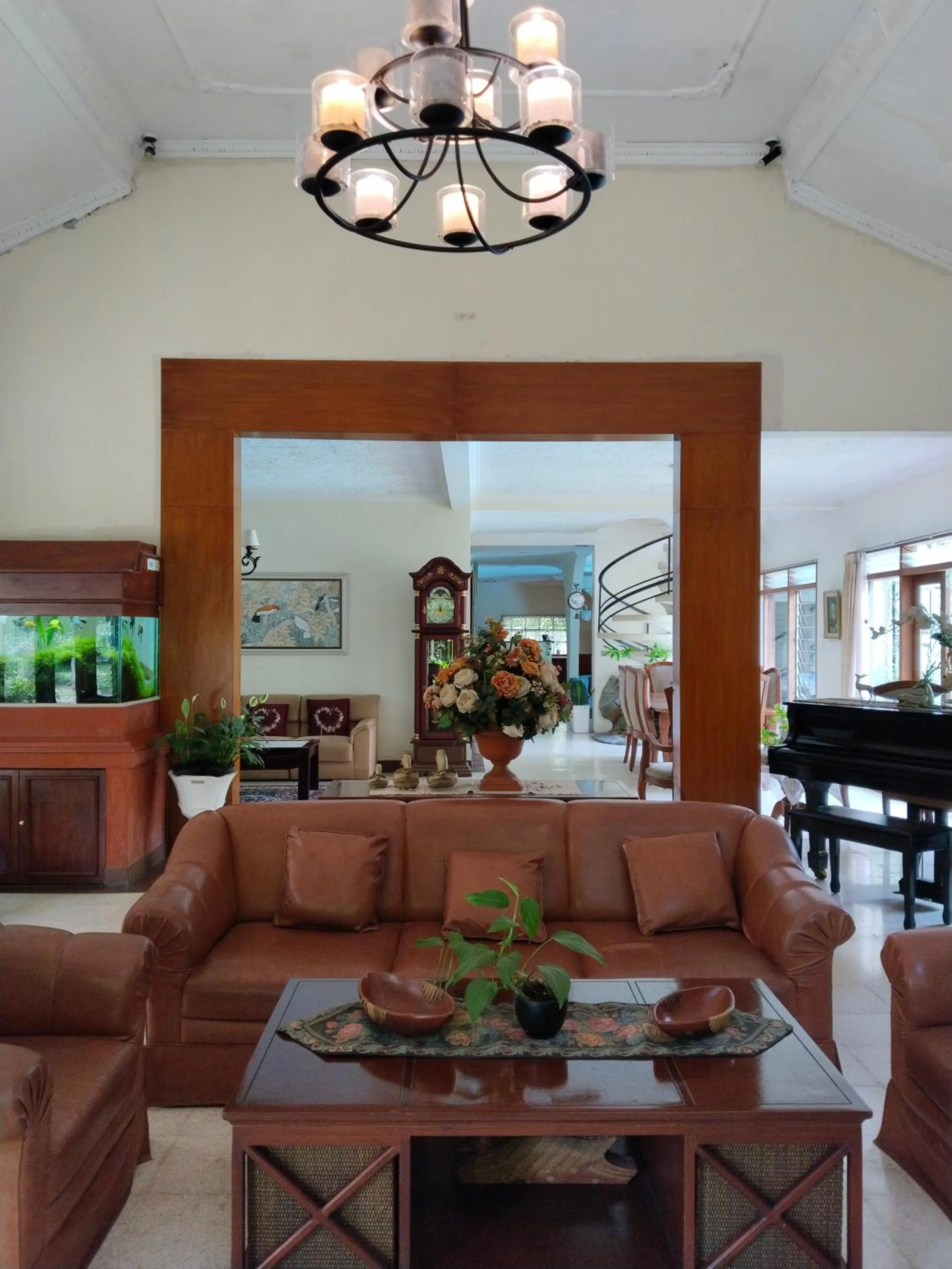 Seating area in The Garden Family Guest House powered by Cocotel