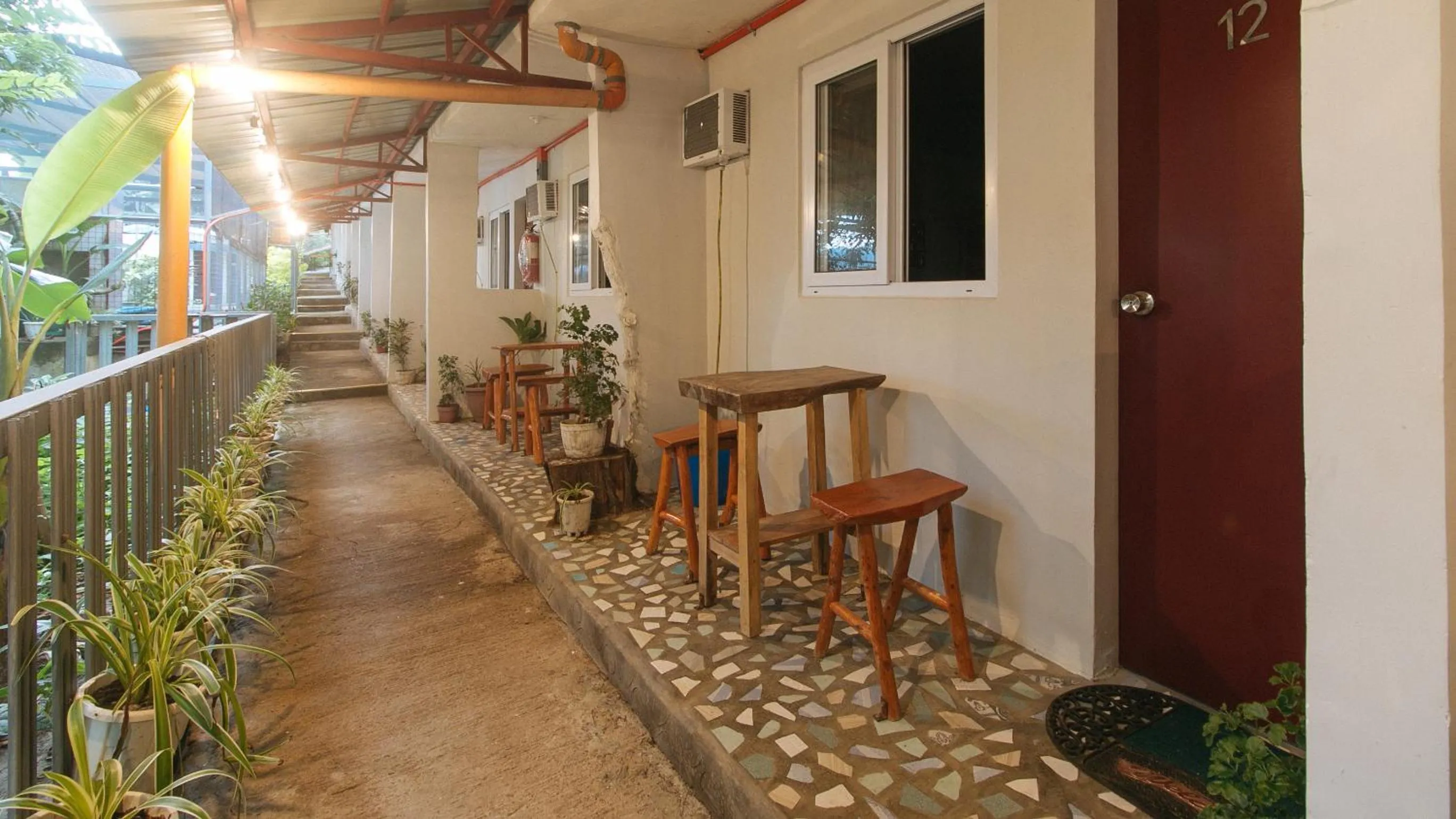 Patio in RedDoorz @ Cristina's Hideaway Resort Tanay