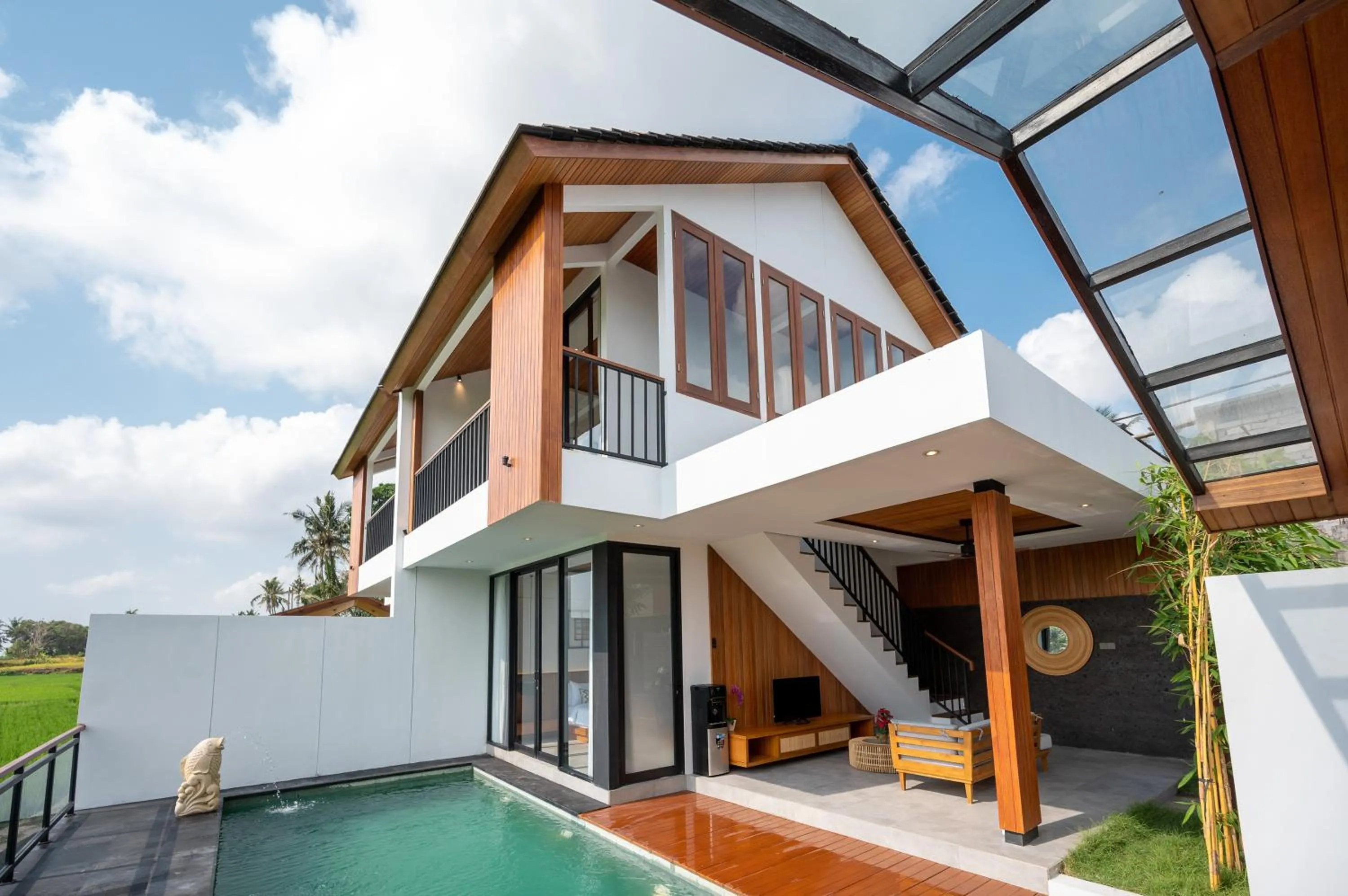 Property building in Kairos Villa Ubud by Omkara Experience