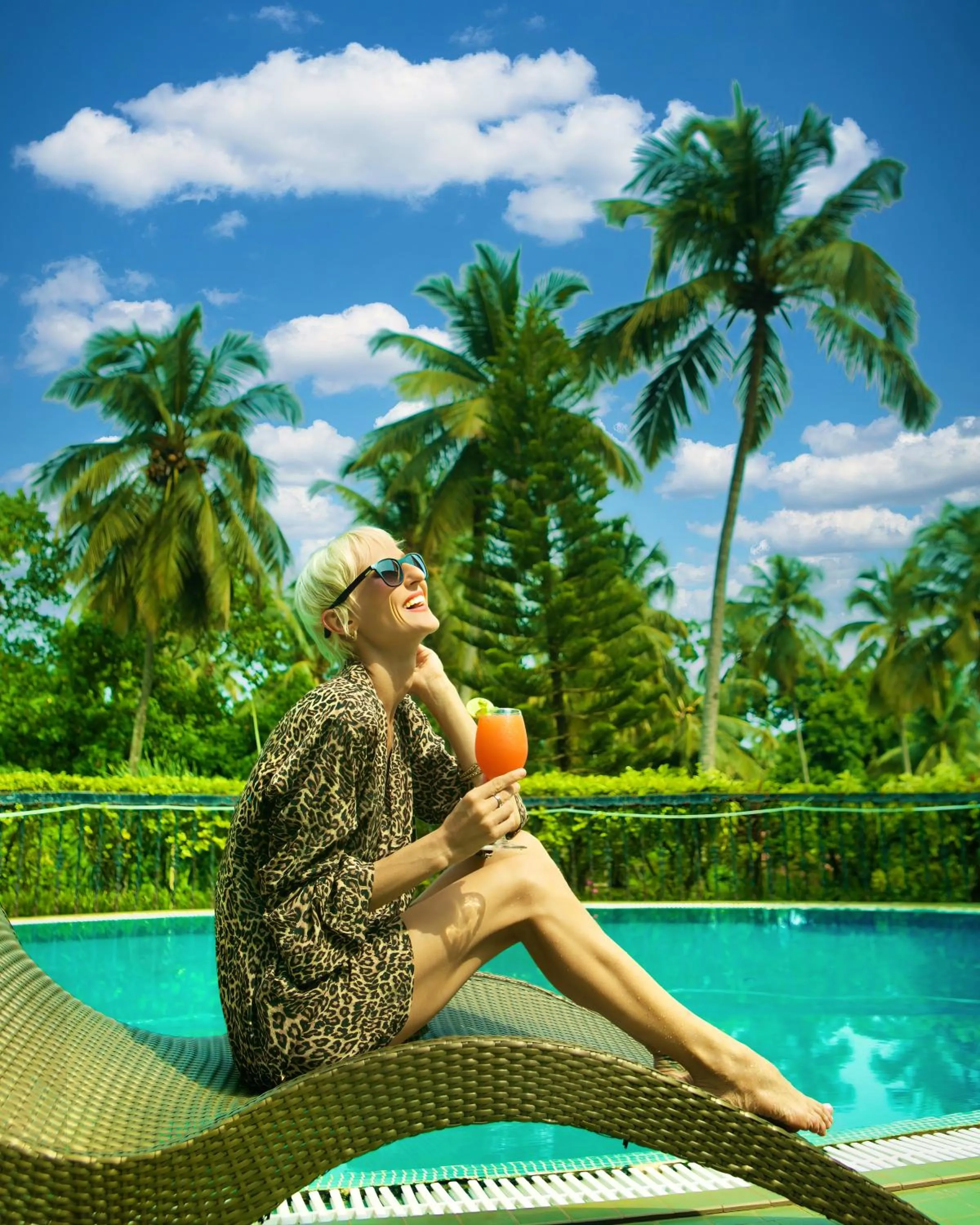 Swimming pool in Neelam the Glitz