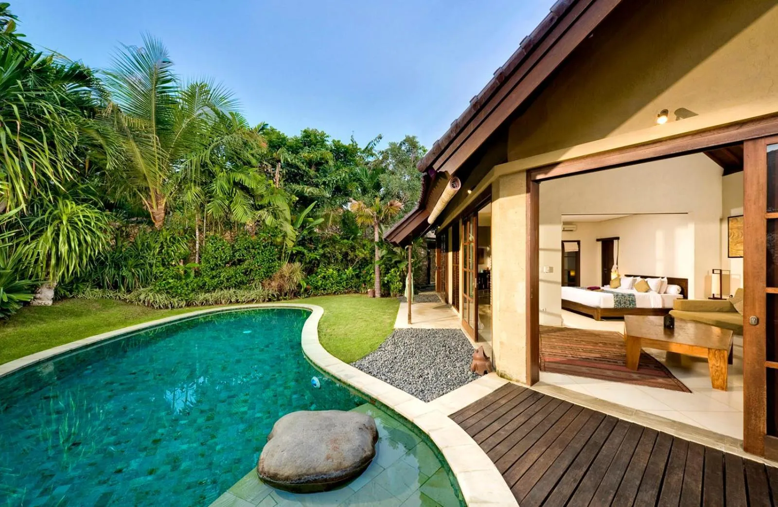 Property building in Villa Kubu Seminyak