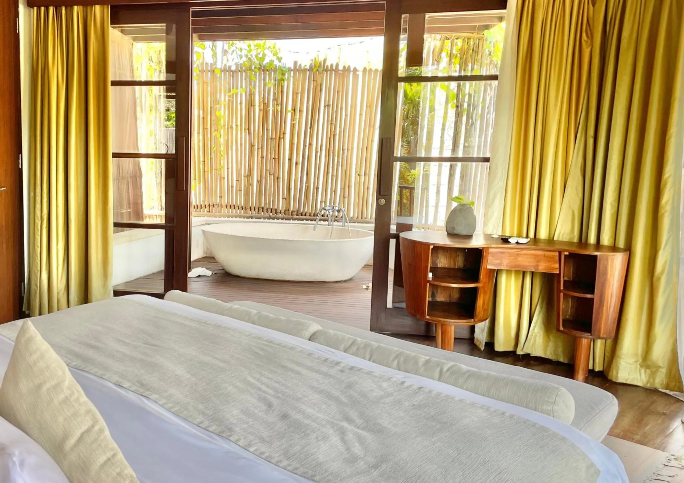 Bedroom, Bed in Villa Kubu Seminyak