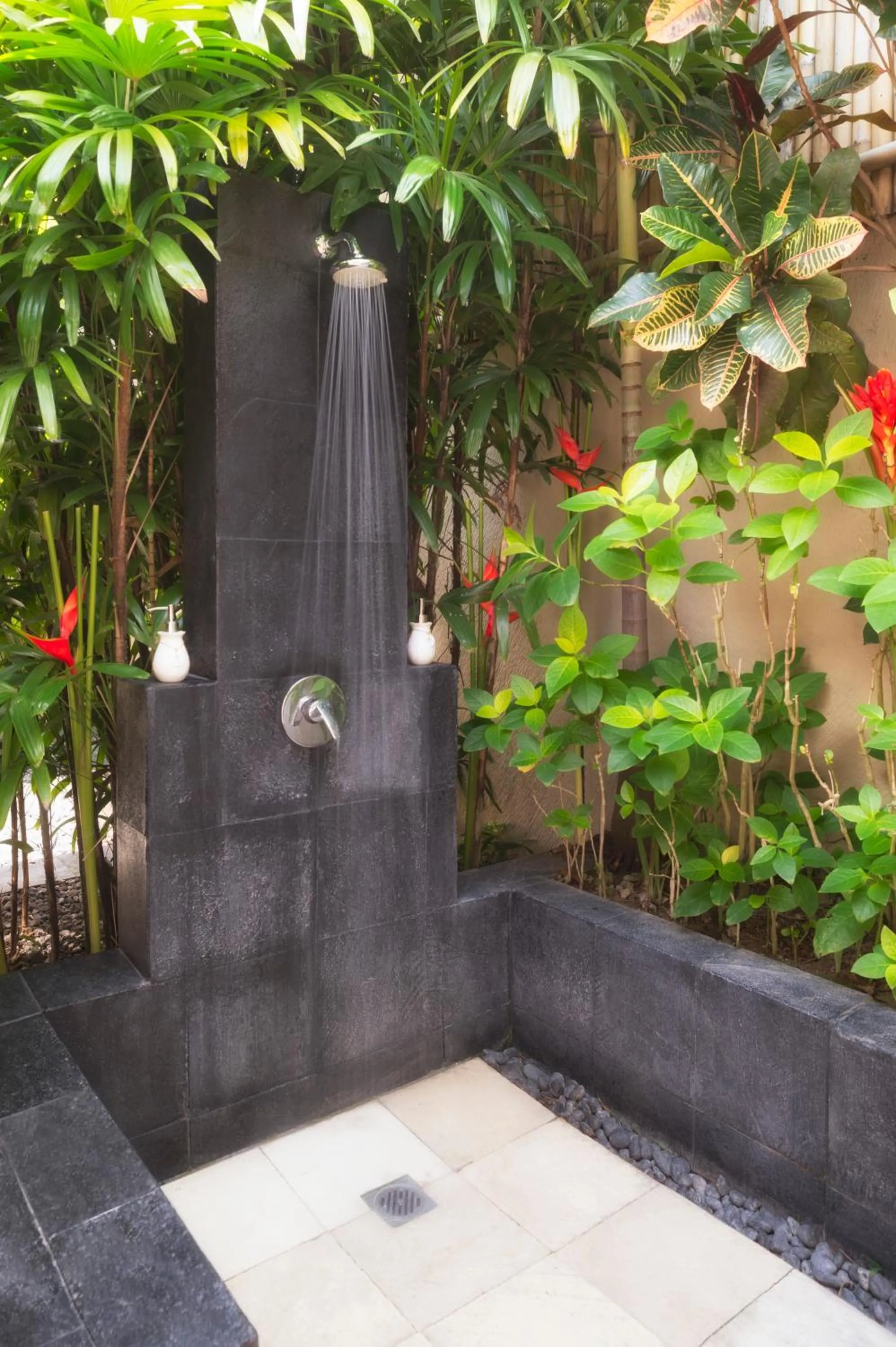 Shower in Villa Kubu Seminyak