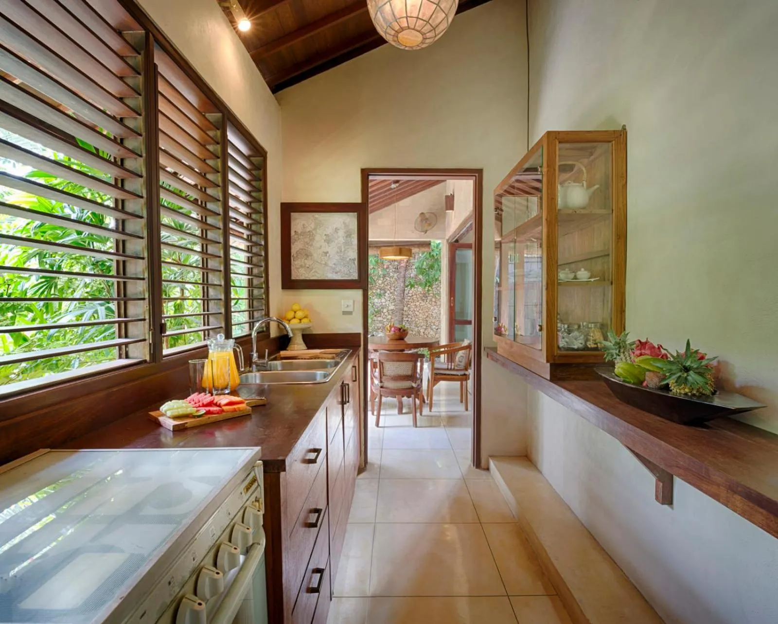 Kitchen or kitchenette in Villa Kubu Seminyak