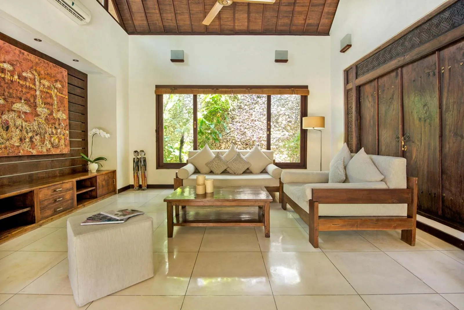 Living room in Villa Kubu Seminyak