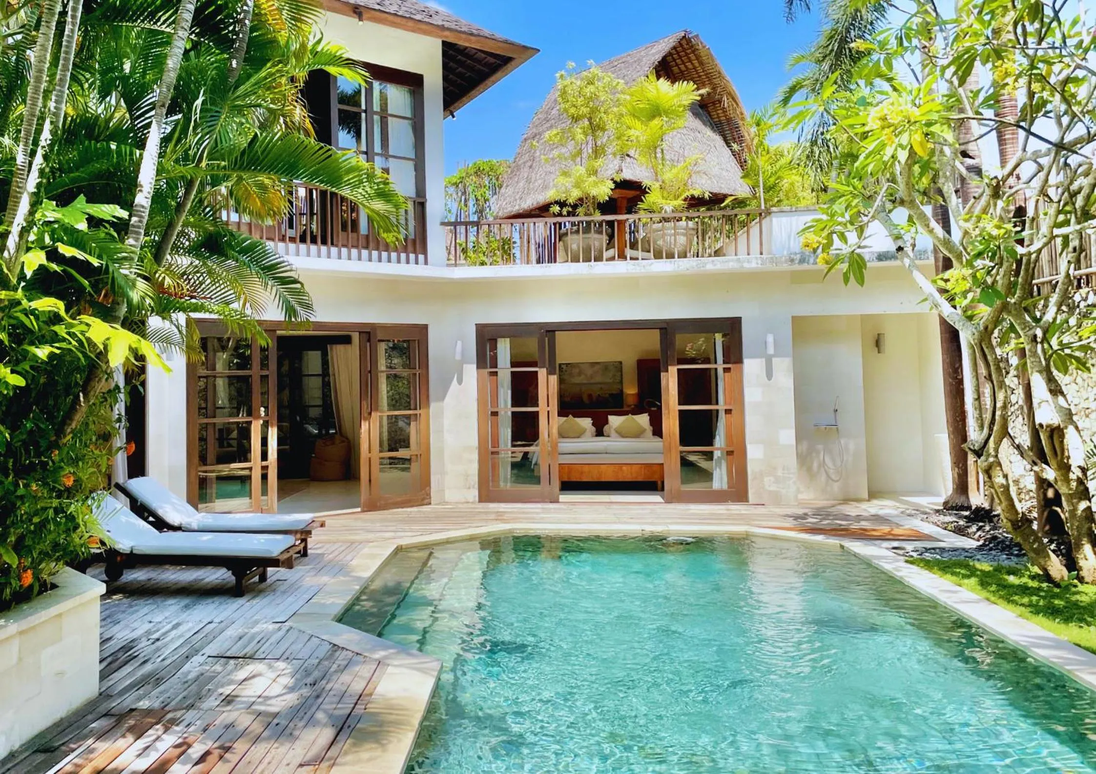 Property building in Villa Kubu Seminyak