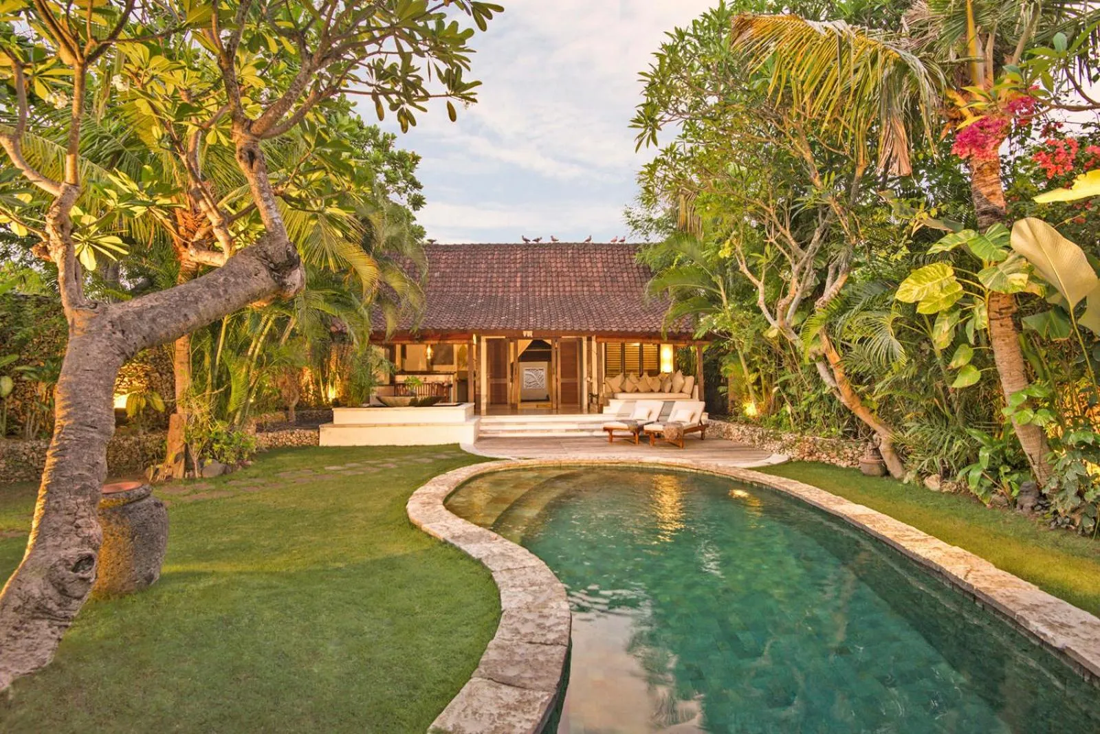 Property building in Villa Kubu Seminyak