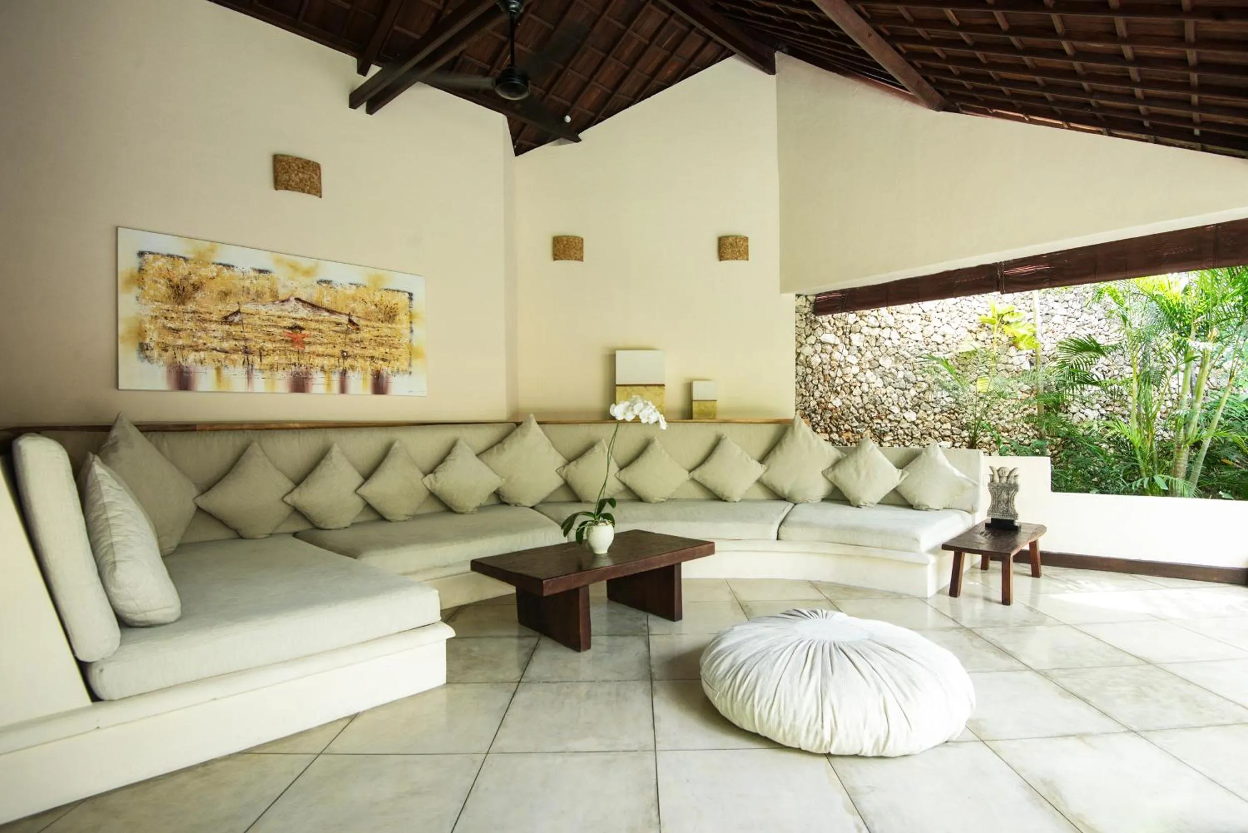 Living room in Villa Kubu Seminyak