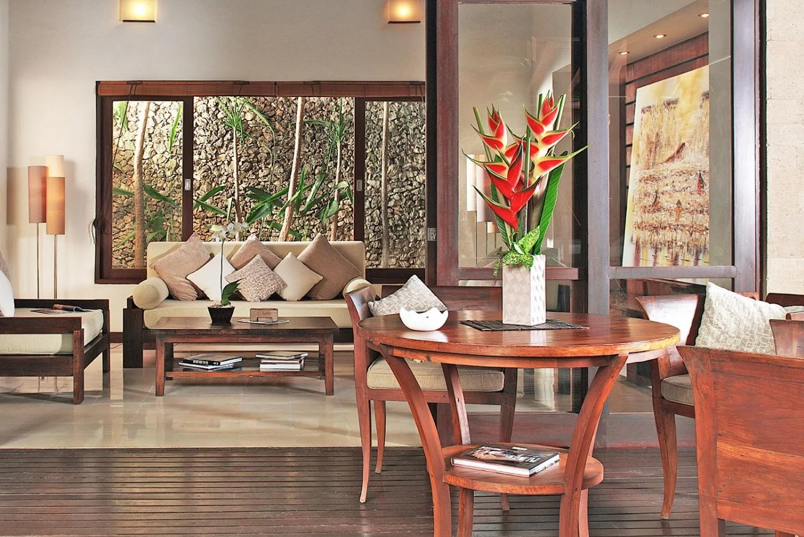 Balcony/Terrace in Villa Kubu Seminyak