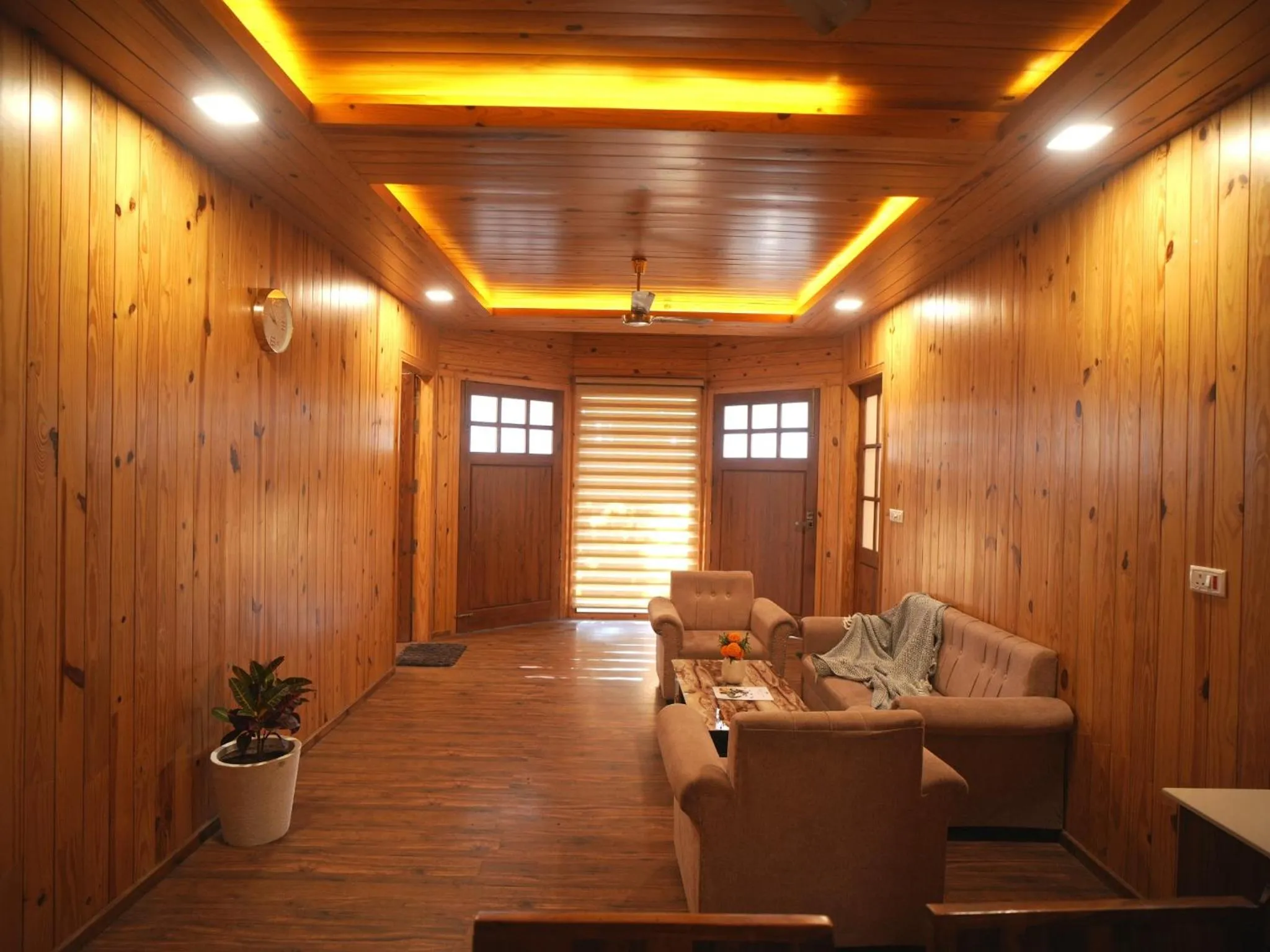 Living room in Moustache Bhimtal Luxuria, Nainital
