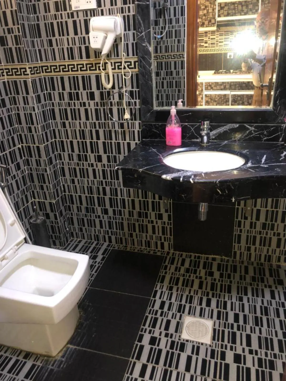 Toilet in Emmad Furnished Hotel