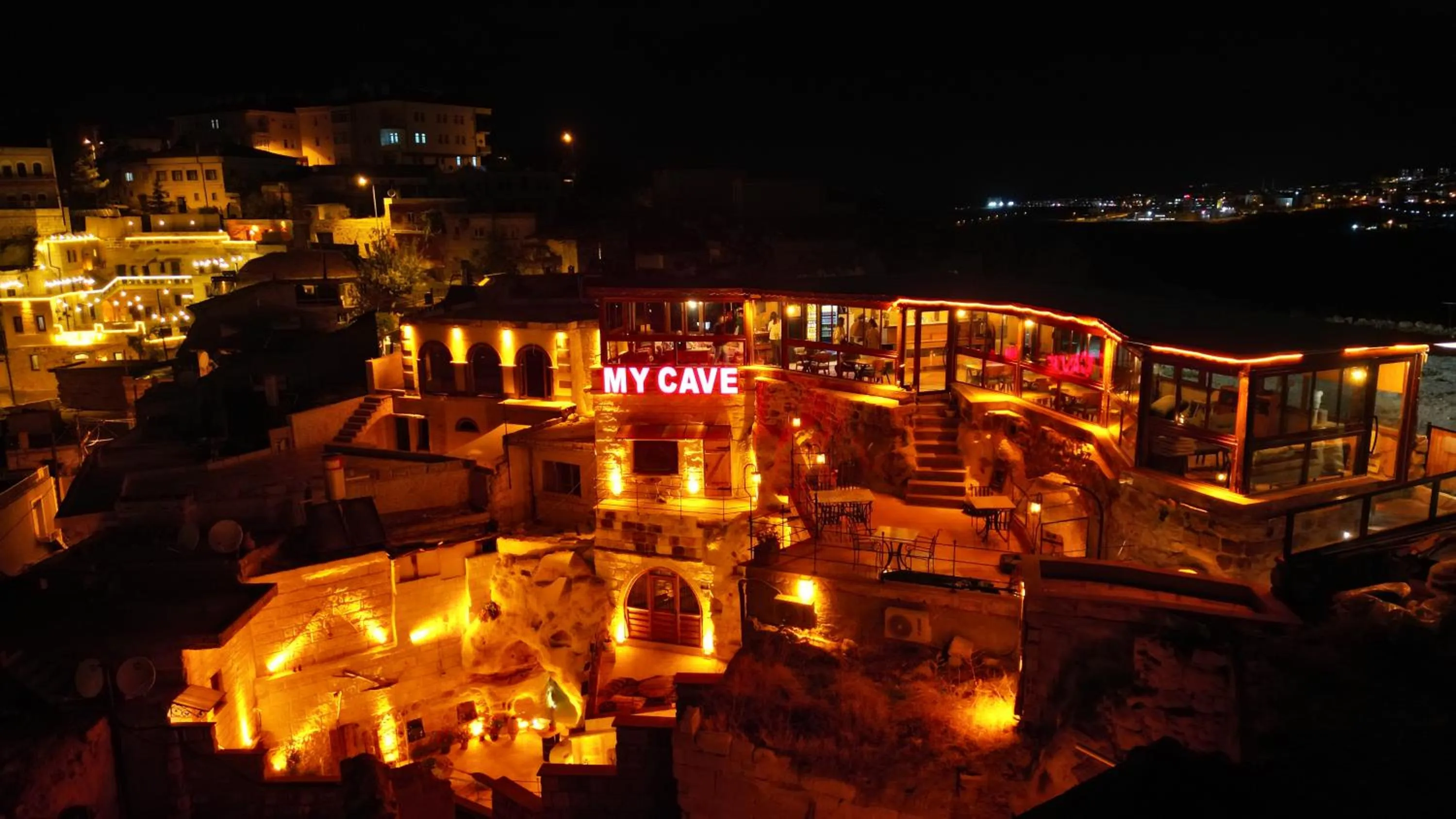 Property building in My Cave Suites