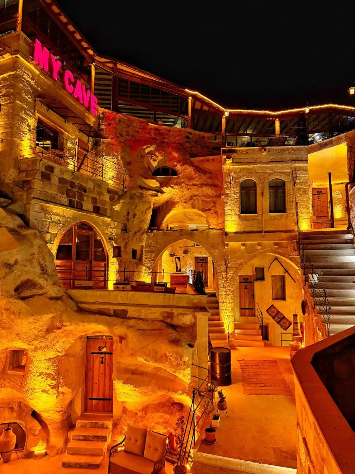 Property building in My Cave Suites