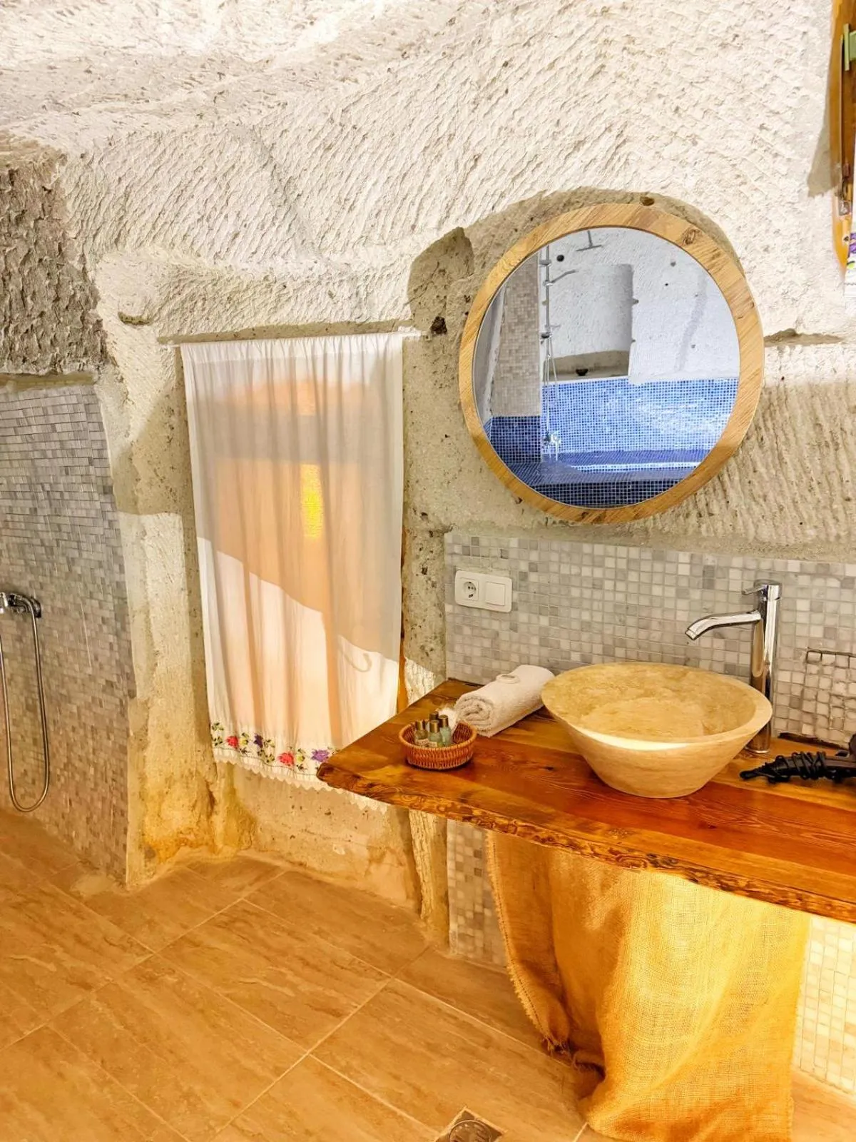 Bathroom in My Cave Suites
