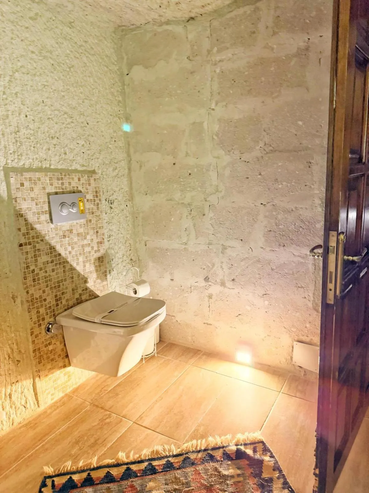 Toilet in My Cave Suites