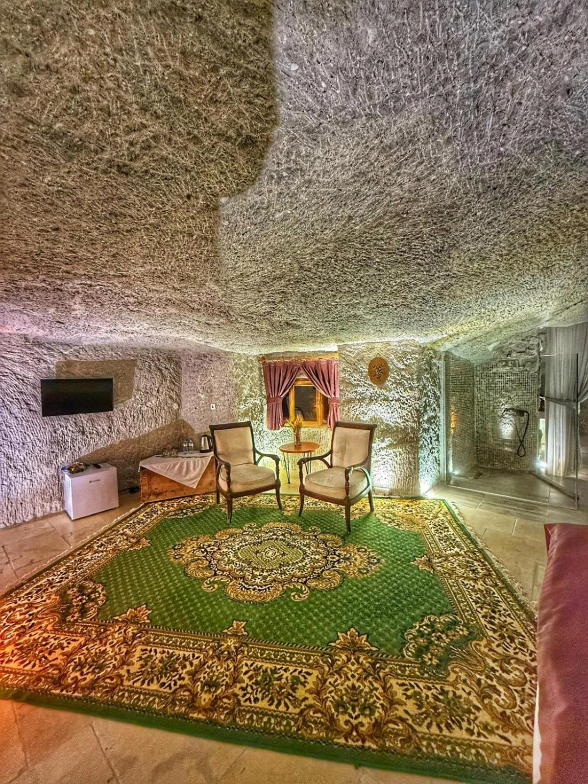 Shower in My Cave Suites